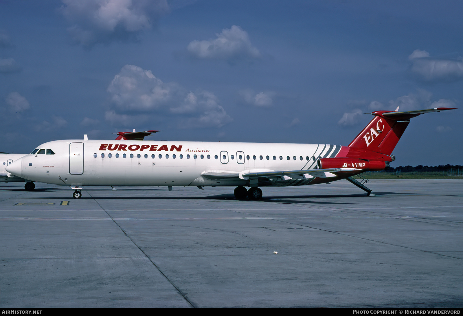 Aircraft Photo of G-AVMP | BAC 111-510ED One-Eleven | European Aircharter - EAL/EAC | AirHistory.net #847427