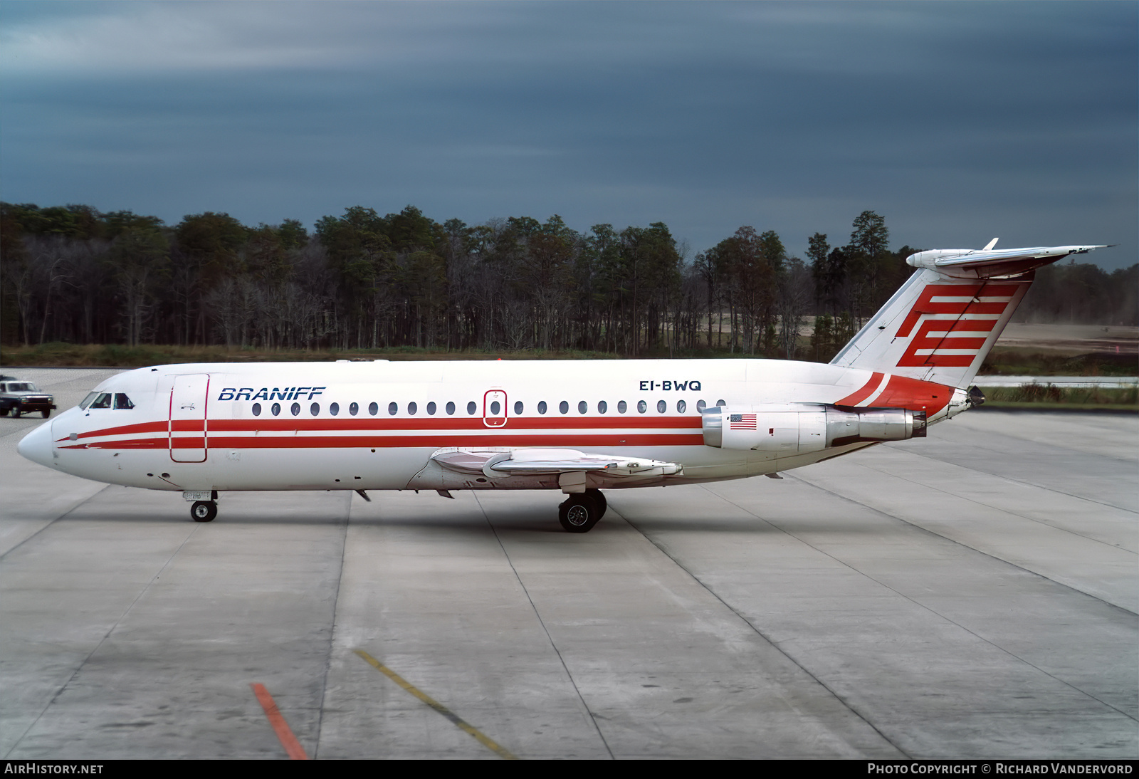 Aircraft Photo of EI-BWQ | BAC 111-401AK One-Eleven | Braniff | AirHistory.net #847433