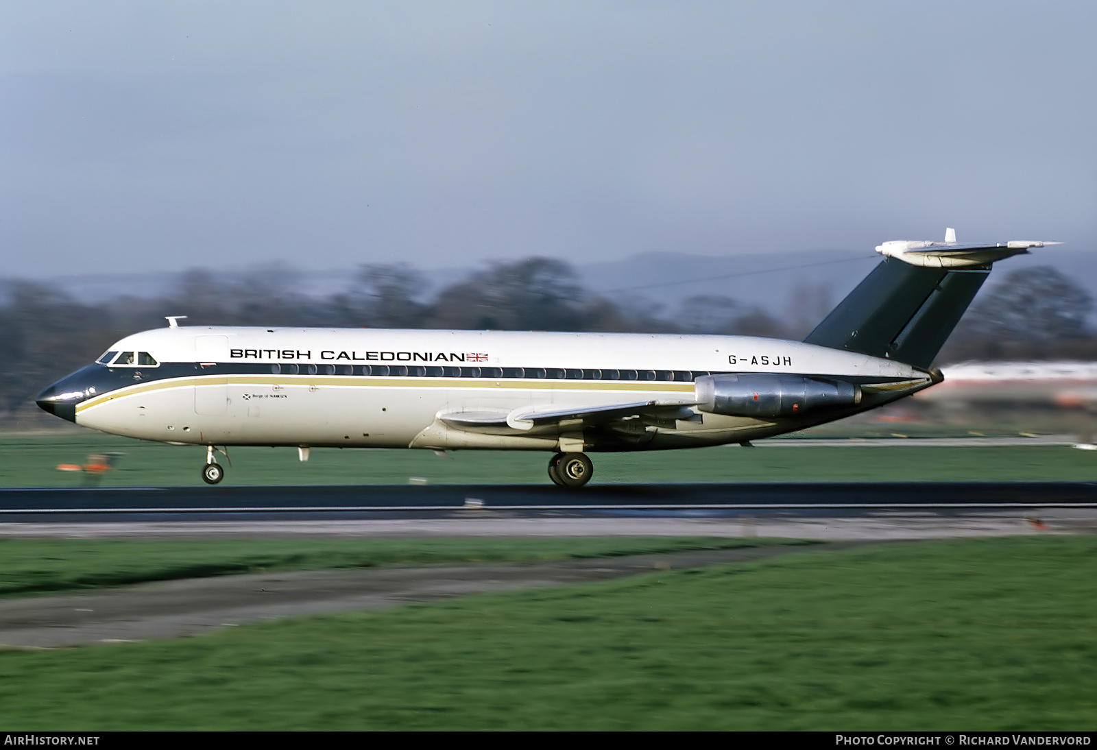 Aircraft Photo of G-ASJH | BAC 111-201AC One-Eleven | British Caledonian Airways | AirHistory.net #847434