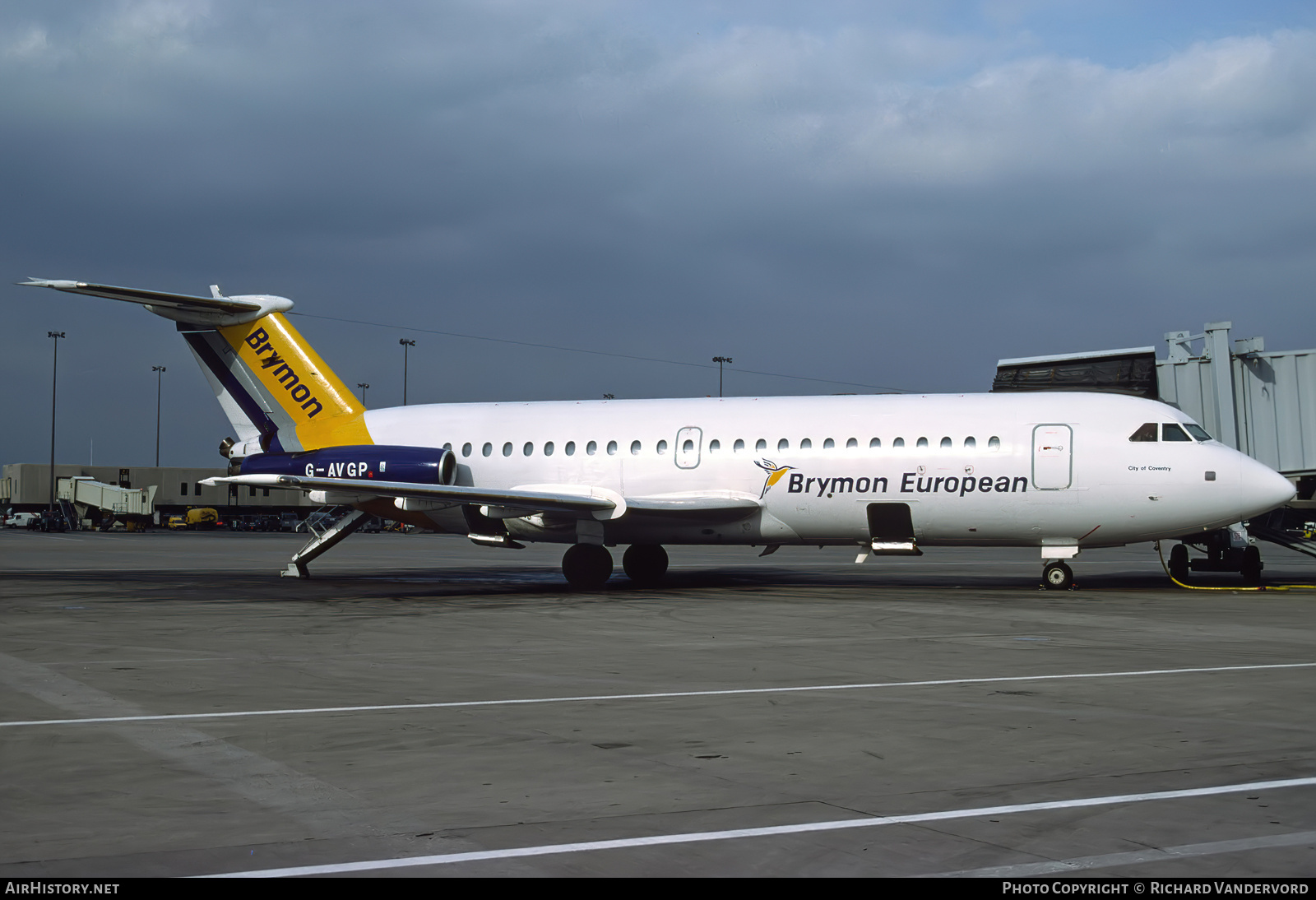Aircraft Photo of G-AVGP | BAC 111-408EF One-Eleven | Brymon European Airways | AirHistory.net #847441