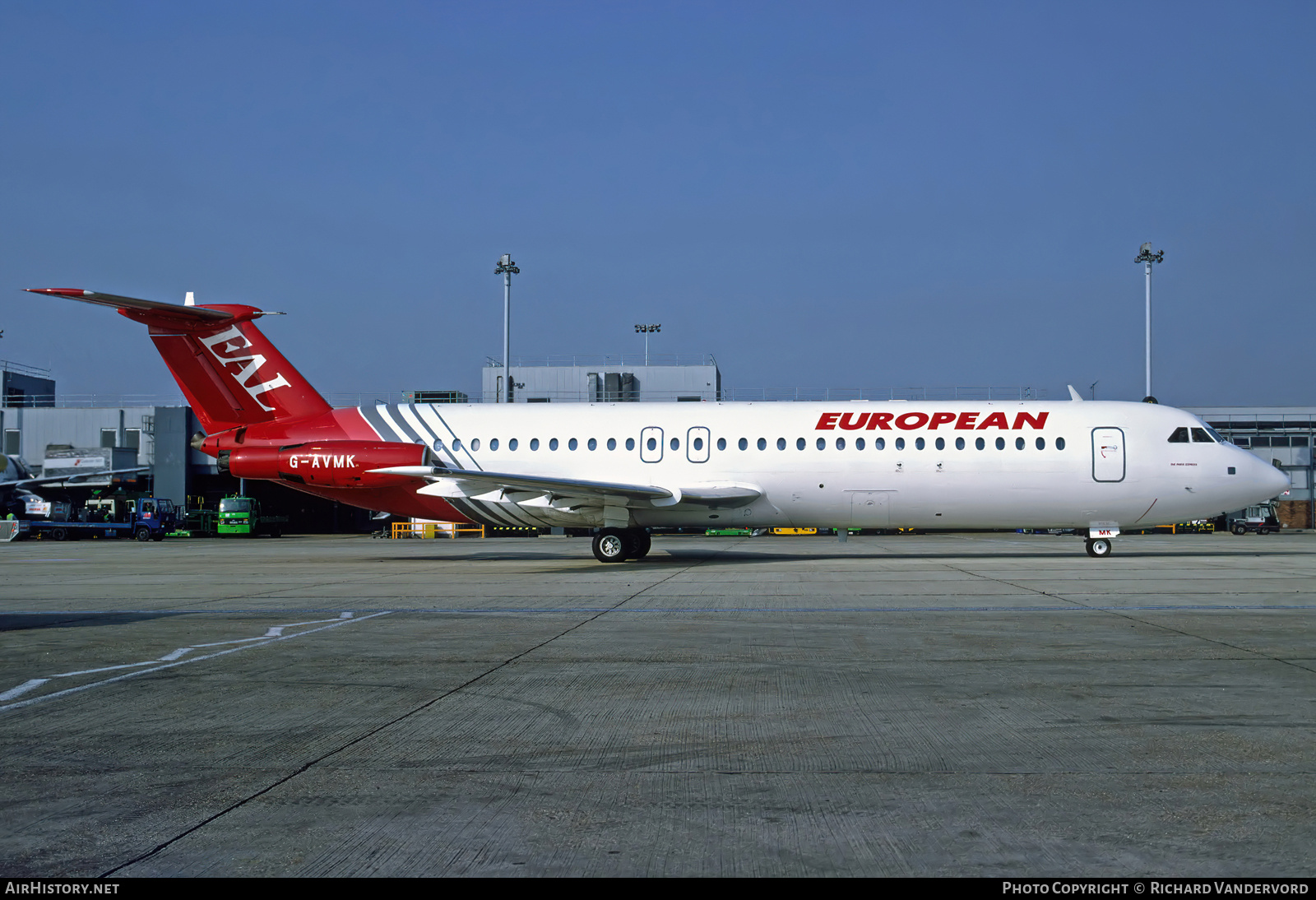 Aircraft Photo of G-AVMK | BAC 111-510ED One-Eleven | European Aircharter - EAL/EAC | AirHistory.net #847443
