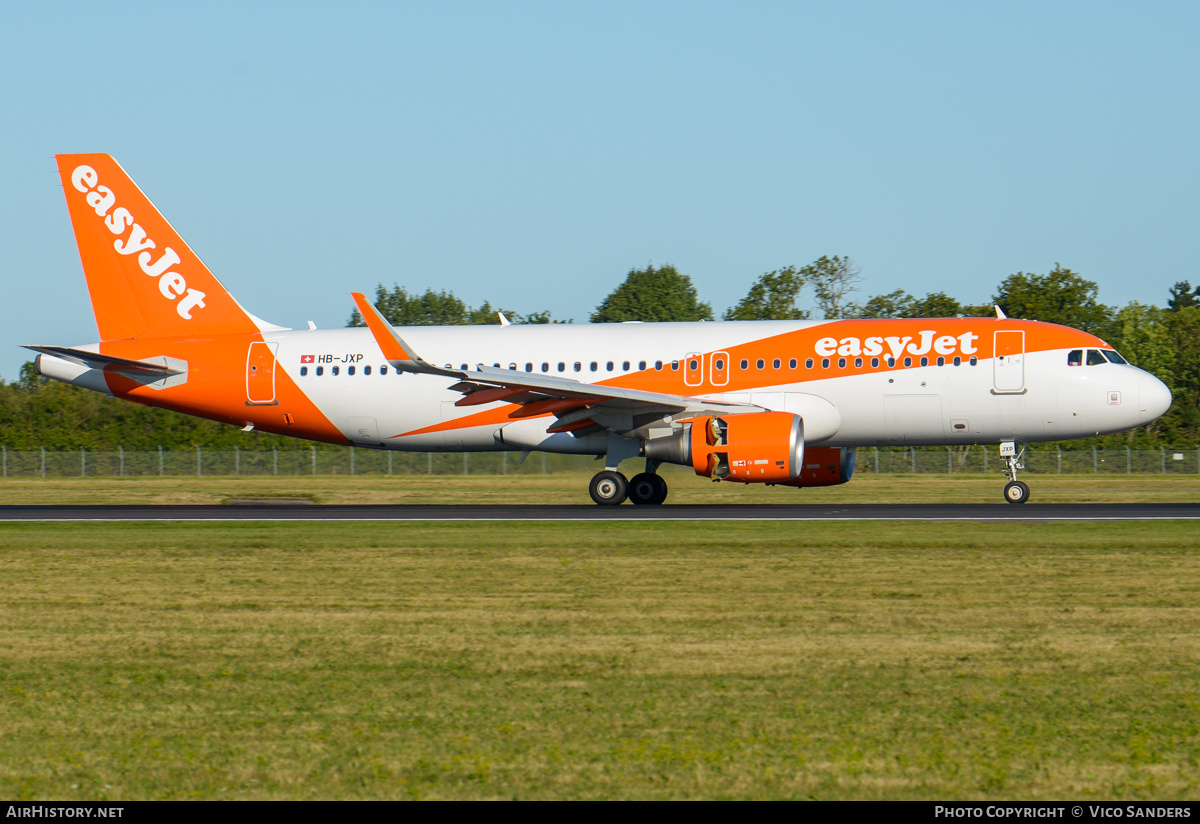 Aircraft Photo of HB-JXP | Airbus A320-214 | EasyJet | AirHistory.net #847458