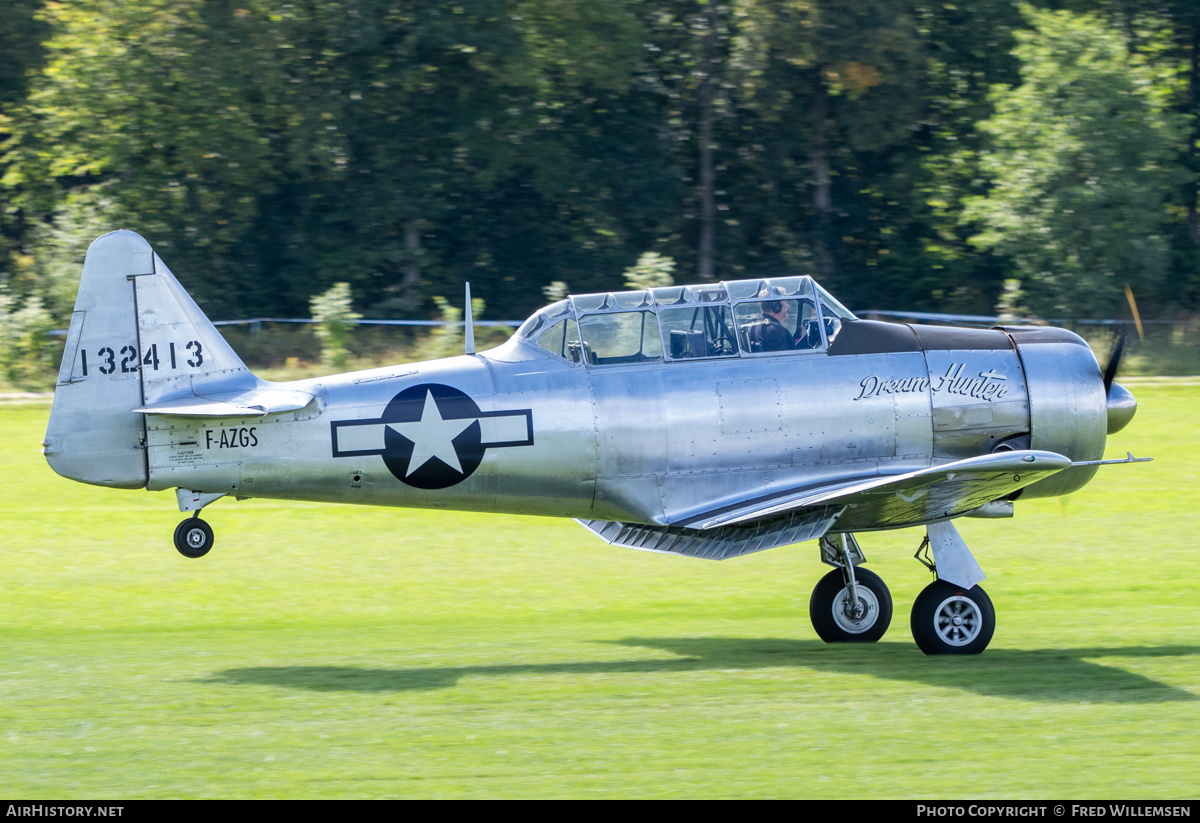 Aircraft Photo of F-AZGS / 132413 | North American AT-6 Texan | USA - Air Force | AirHistory.net #847522