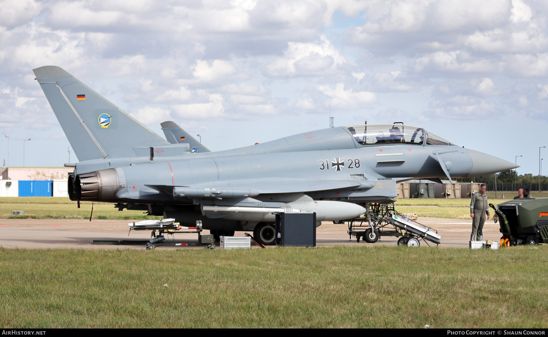 Aircraft Photo of 3128 | Eurofighter EF-2000 Typhoon T | Germany - Air Force | AirHistory.net #847533