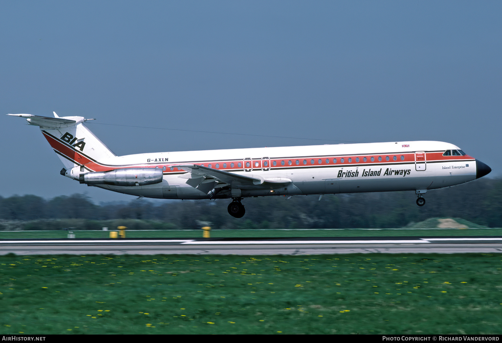 Aircraft Photo of G-AXLN | BAC 111-523FJ One-Eleven | British Island Airways - BIA | AirHistory.net #847553