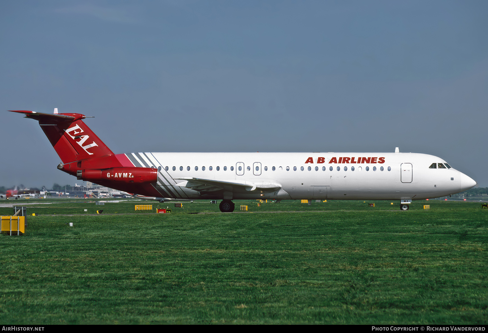 Aircraft Photo of G-AVMZ | BAC 111-510ED One-Eleven | AB Airlines | AirHistory.net #847554
