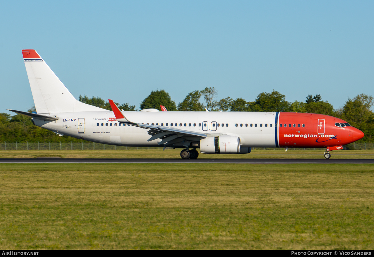 Aircraft Photo of LN-ENV | Boeing 737-8JP | Norwegian | AirHistory.net #847556