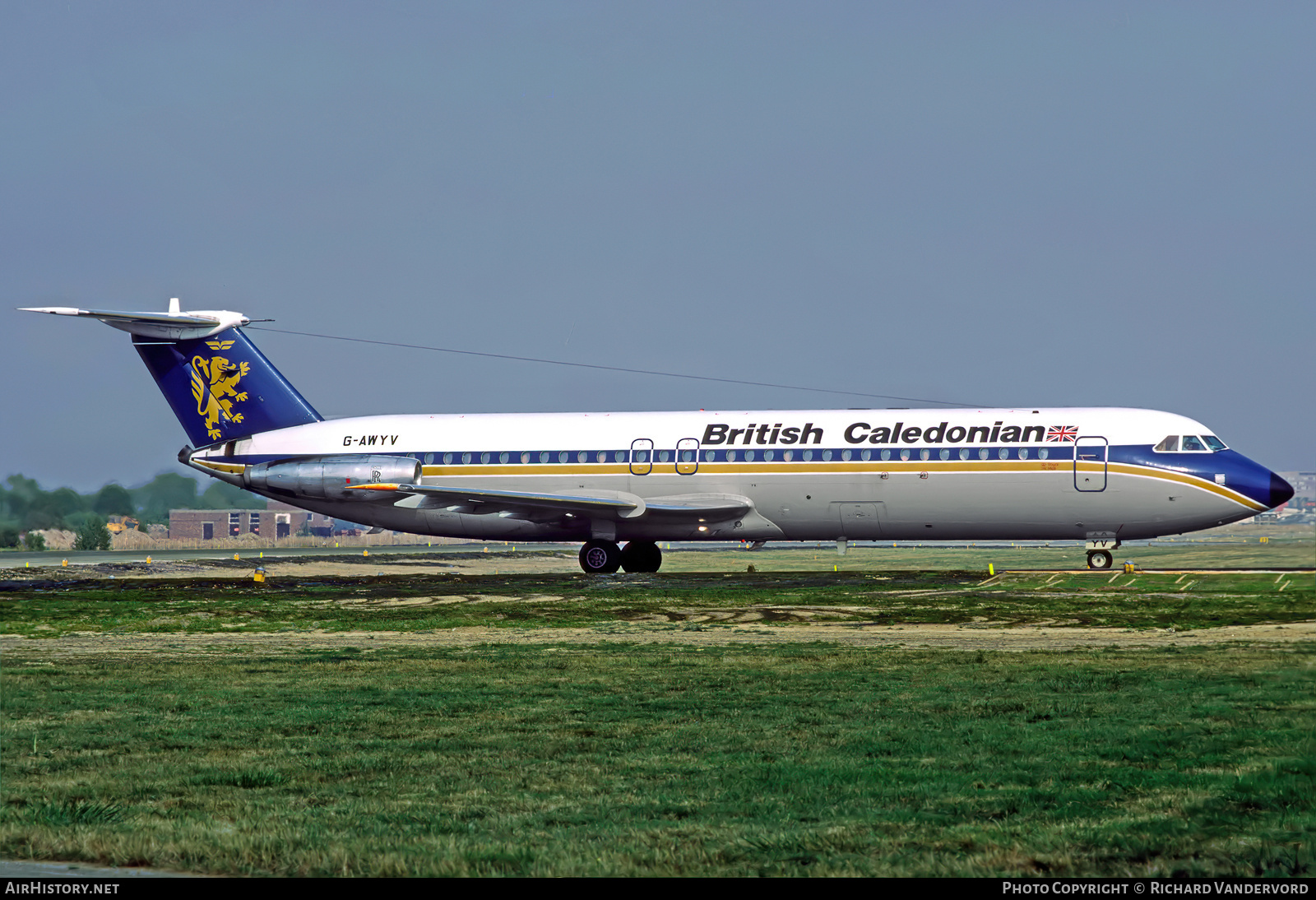 Aircraft Photo of G-AWYV | BAC 111-501EX One-Eleven | British Caledonian Airways | AirHistory.net #847565