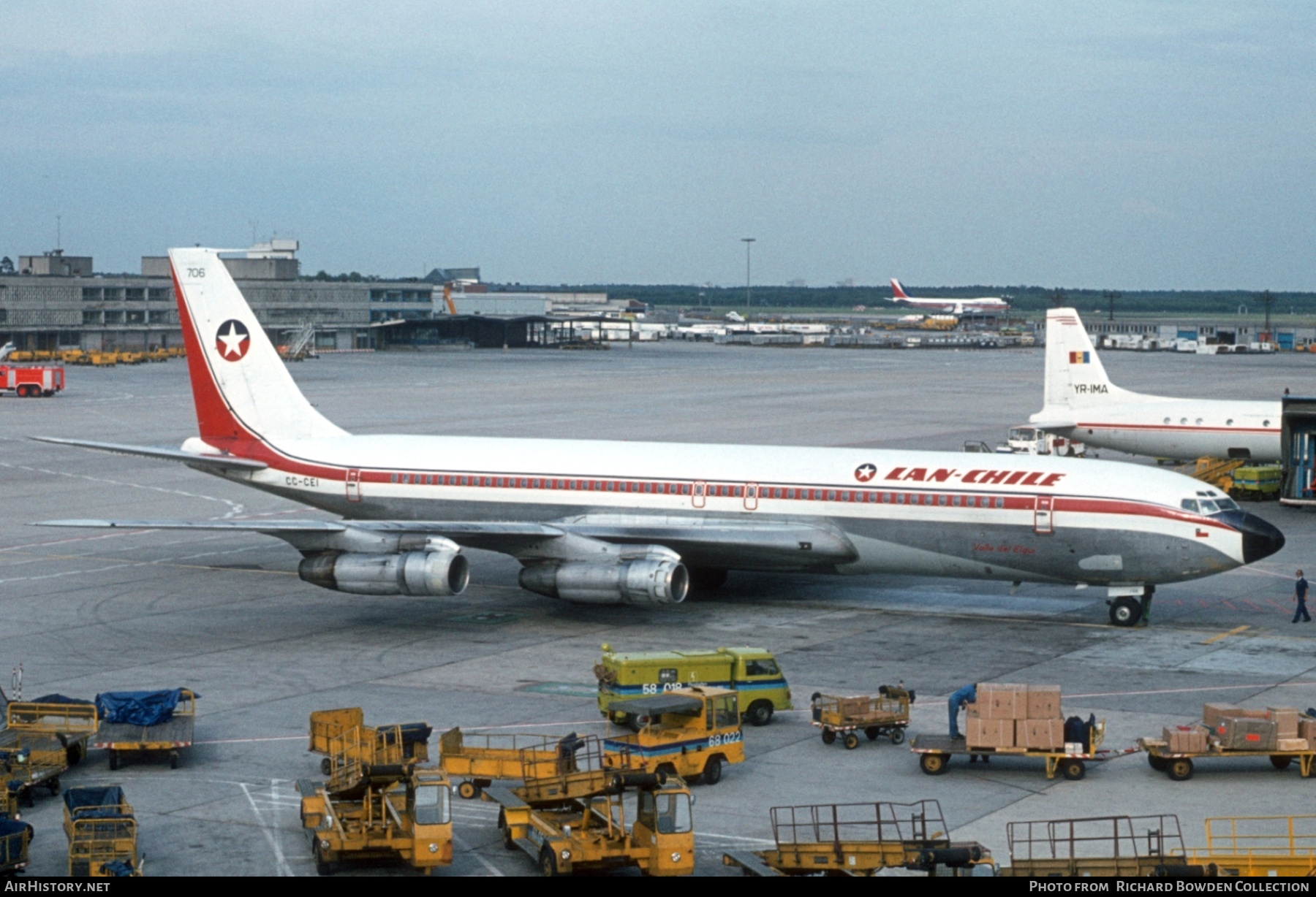 Aircraft Photo of CC-CEI | Boeing 707-321B | LAN Chile - Línea Aérea Nacional | AirHistory.net #847579