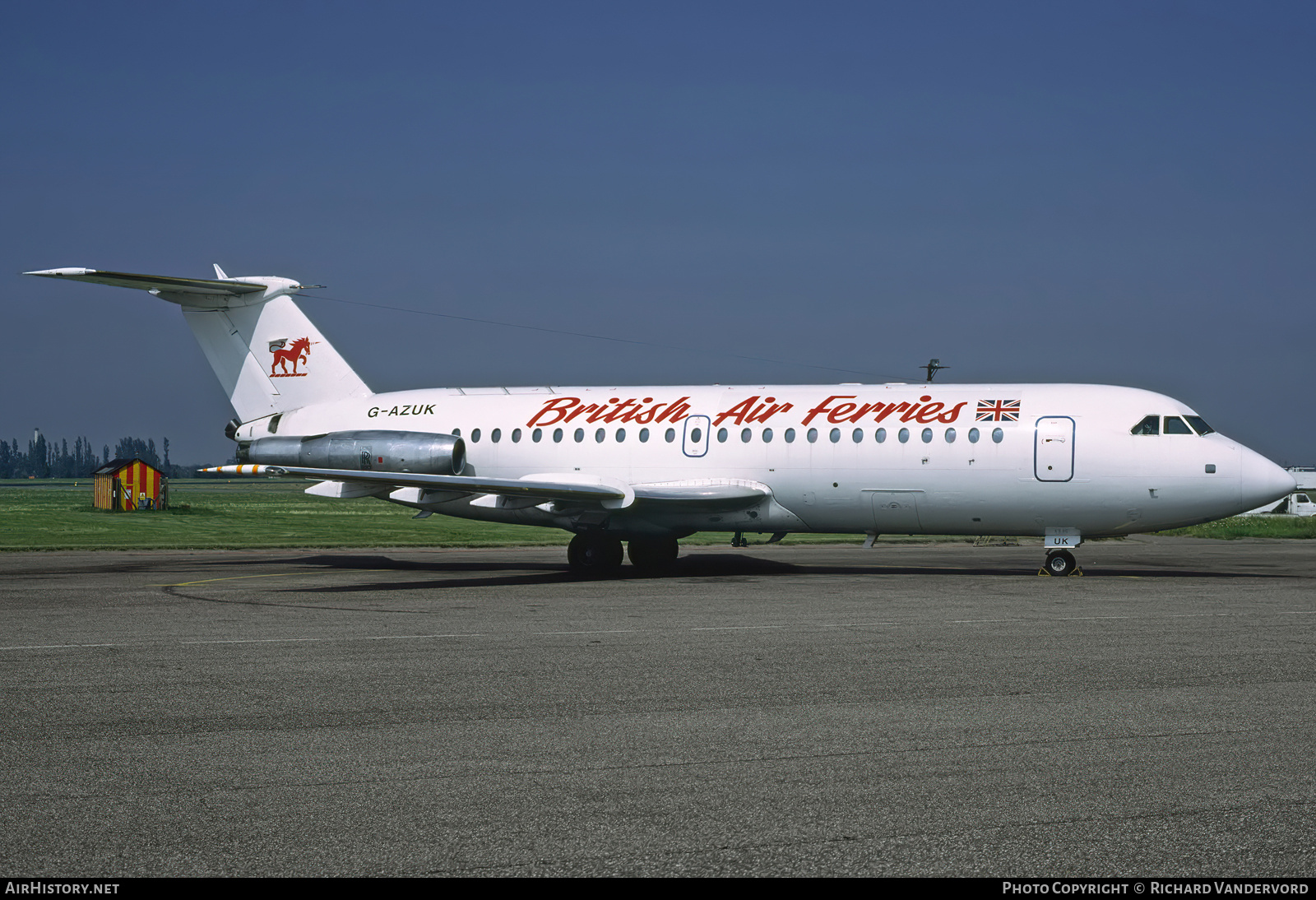 Aircraft Photo of G-AZUK | BAC 111-476FM One-Eleven | British Air Ferries - BAF | AirHistory.net #847616