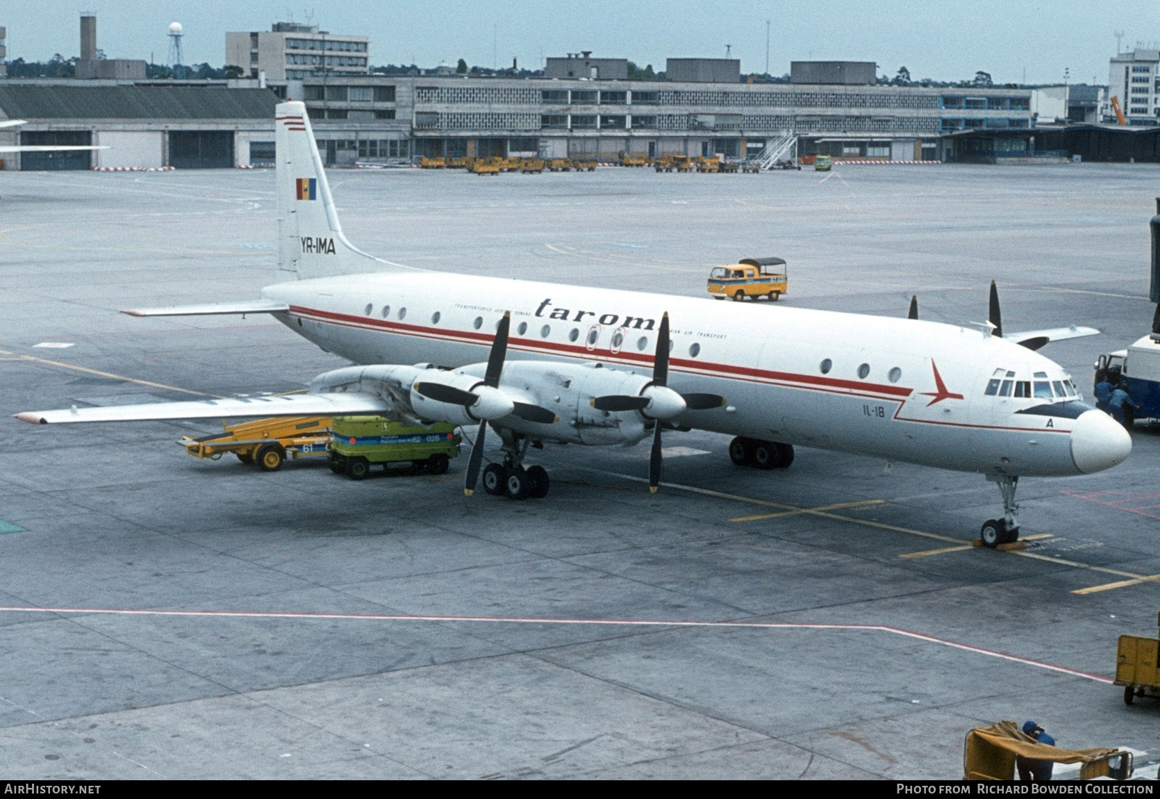 Aircraft Photo of YR-IMA | Ilyushin Il-18V | TAROM - Transporturile Aeriene Române | AirHistory.net #847725