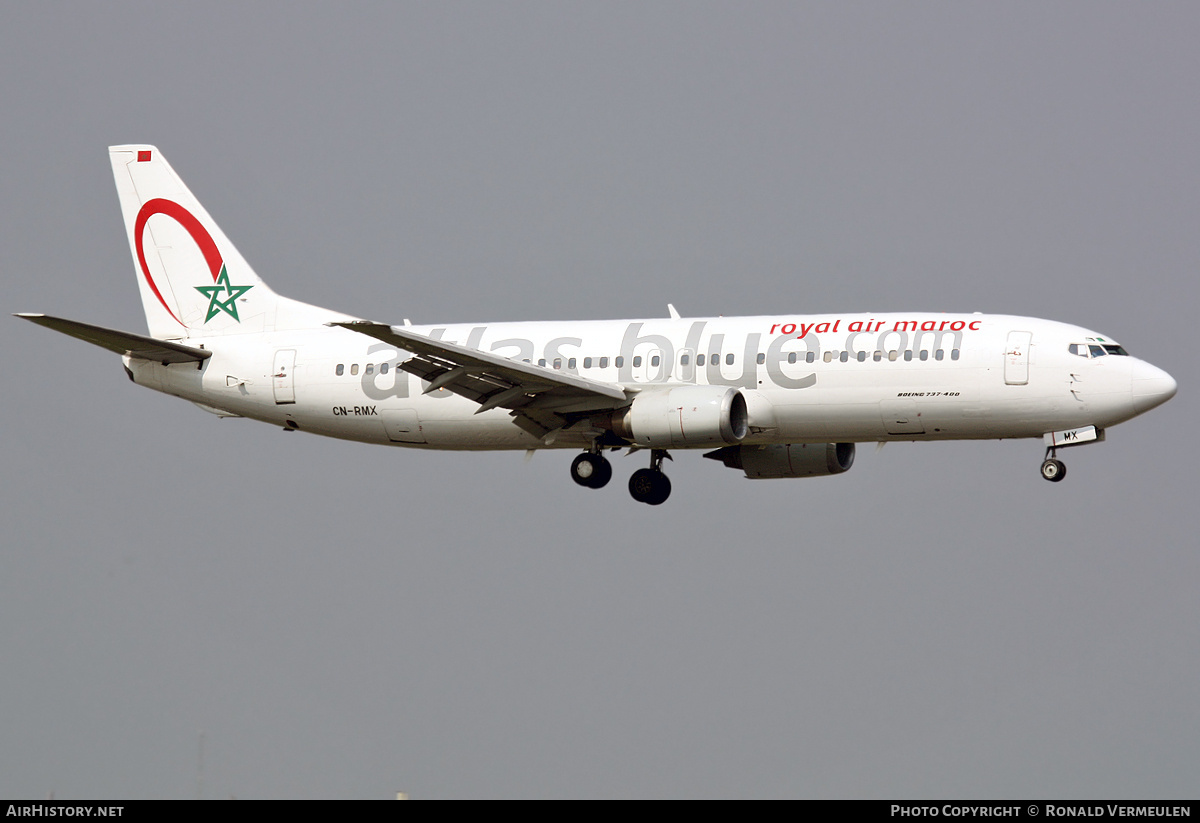 Aircraft Photo of CN-RMX | Boeing 737-4B6 | Atlas Blue | AirHistory.net #847745