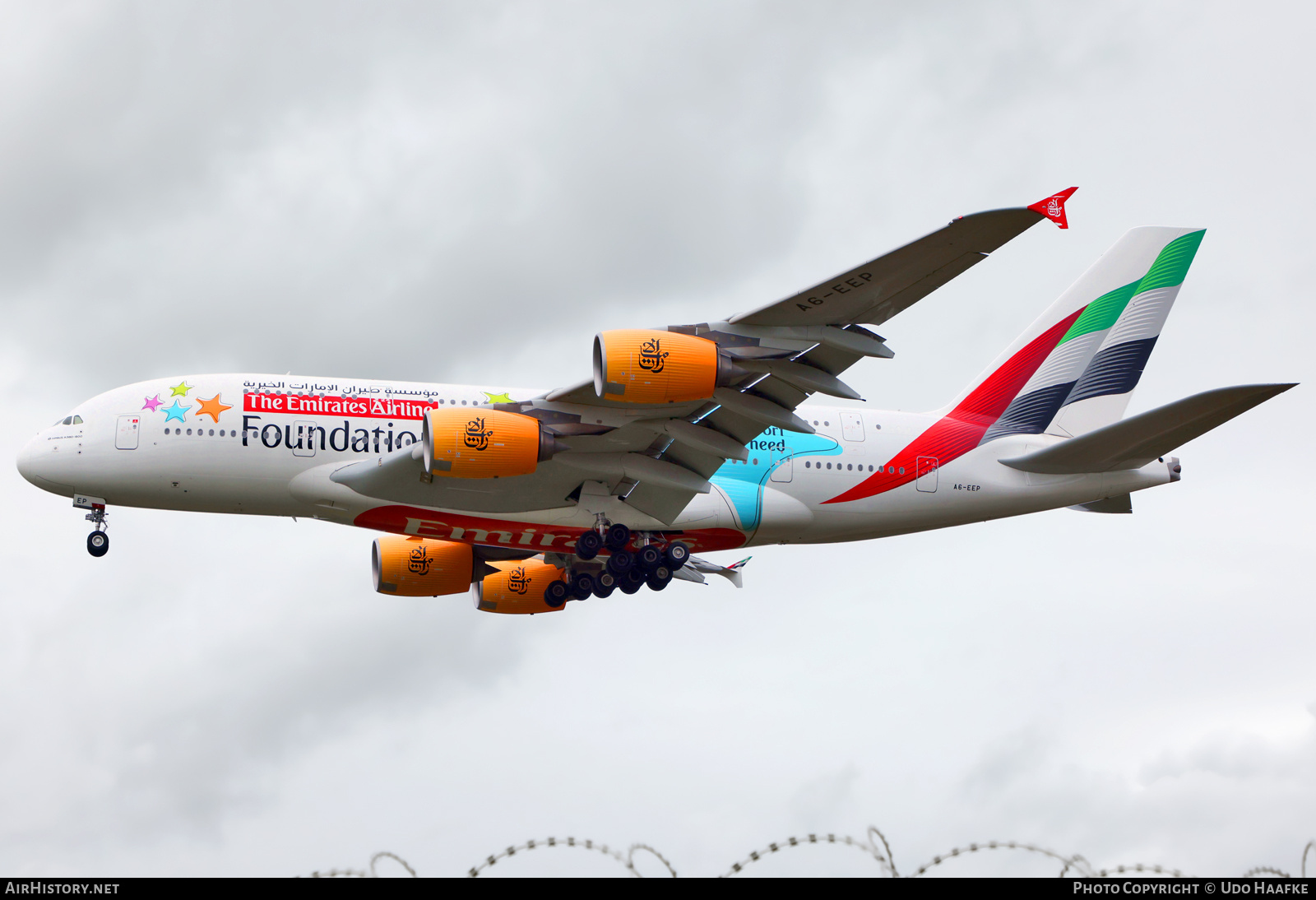 Aircraft Photo of A6-EEP | Airbus A380-861 | Emirates | AirHistory.net #847754