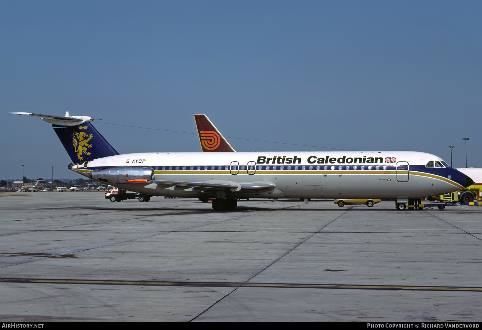 Aircraft Photo of G-AYOP | BAC 111-530FX One-Eleven | British Caledonian Airways | AirHistory.net #847834