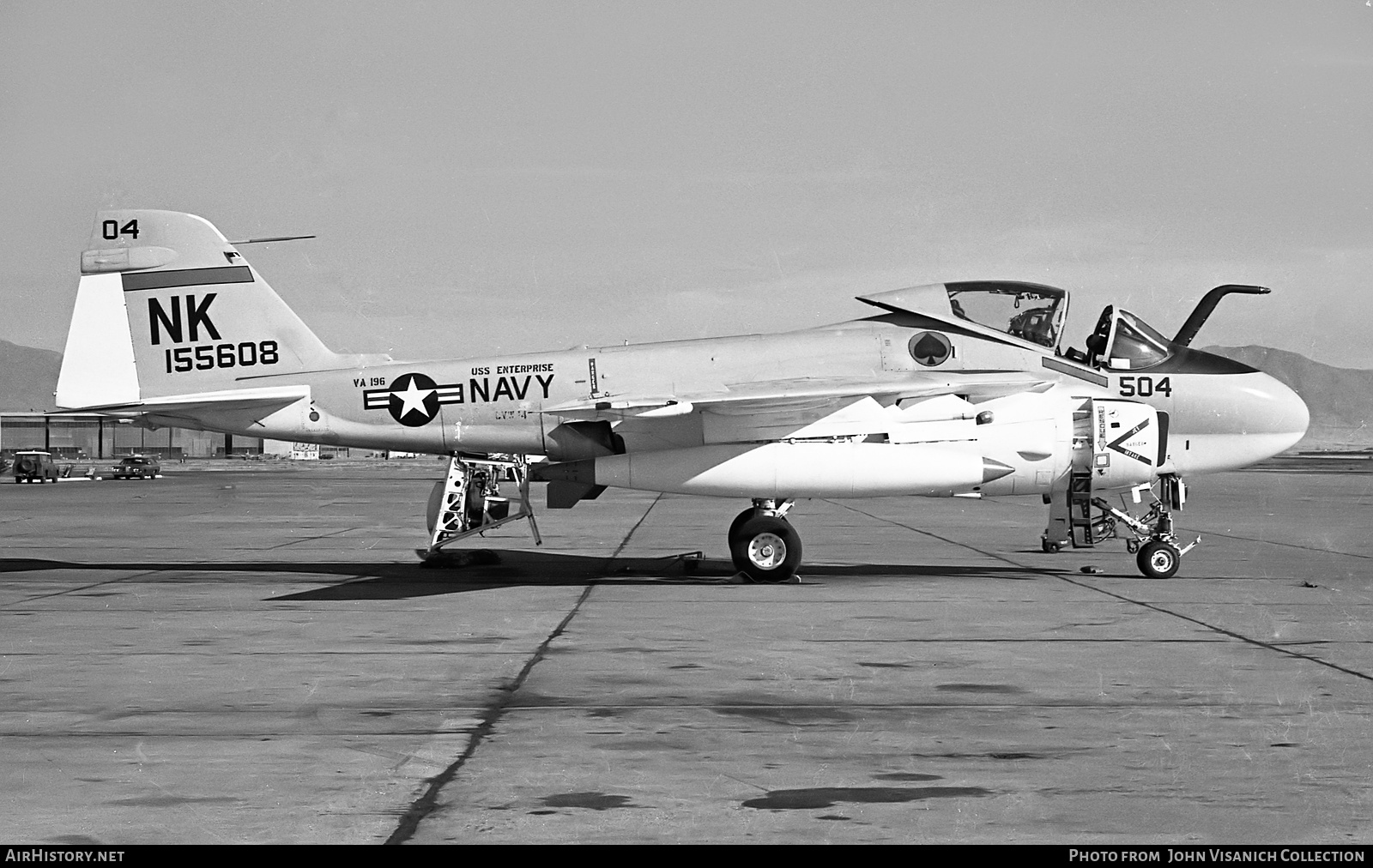 Aircraft Photo of 155608 | Grumman A-6A Intruder (G-128/A2F-1) | USA - Navy | AirHistory.net #847847
