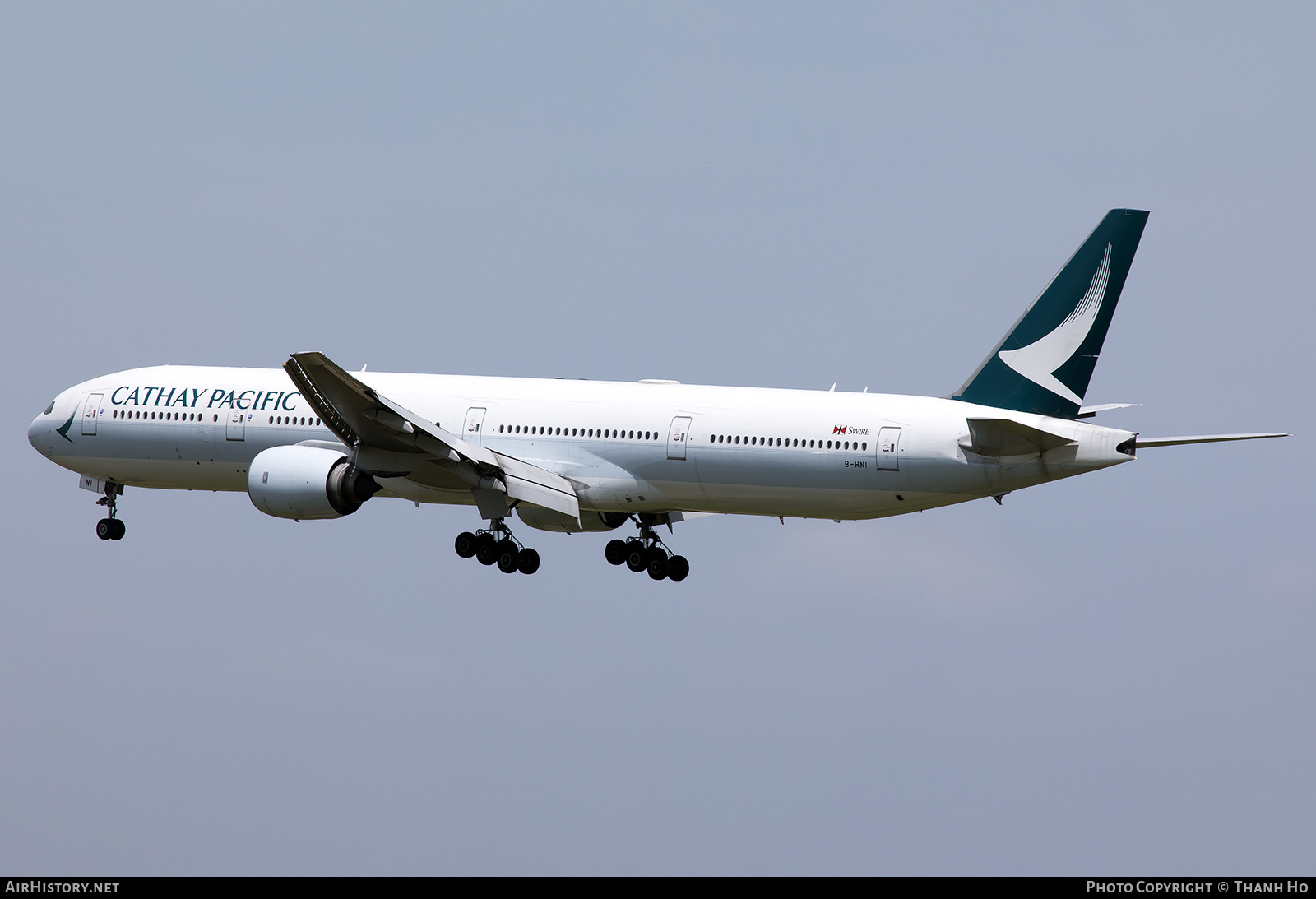Aircraft Photo of B-HNI | Boeing 777-367 | Cathay Pacific Airways | AirHistory.net #847929