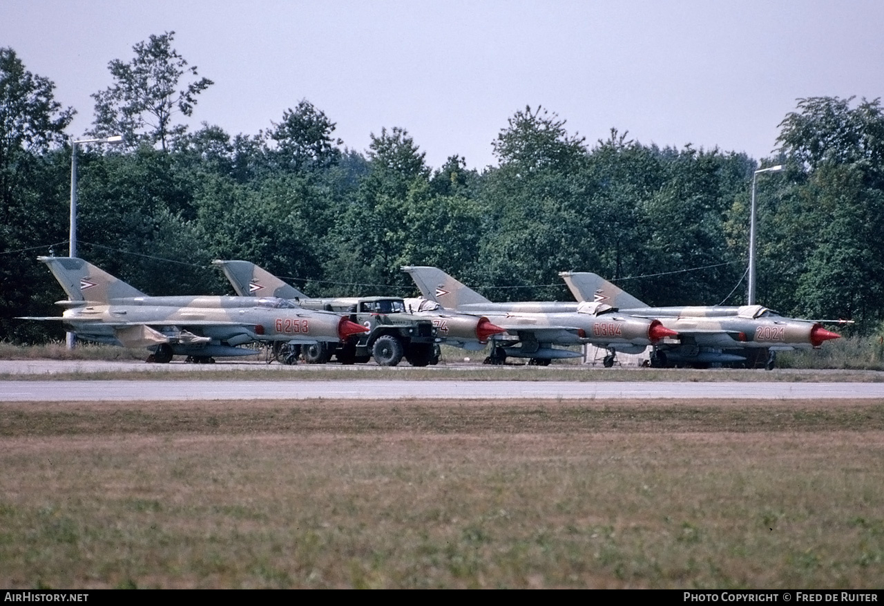 Aircraft Photo of 6253 | Mikoyan-Gurevich MiG-21bis | Hungary - Air Force | AirHistory.net #847935
