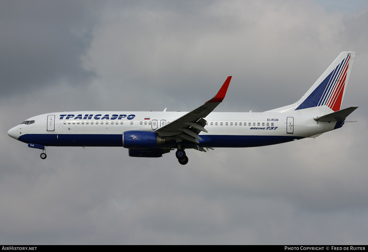 Aircraft Photo of EI-RUB | Boeing 737-85P | Transaero Airlines | AirHistory.net #847941
