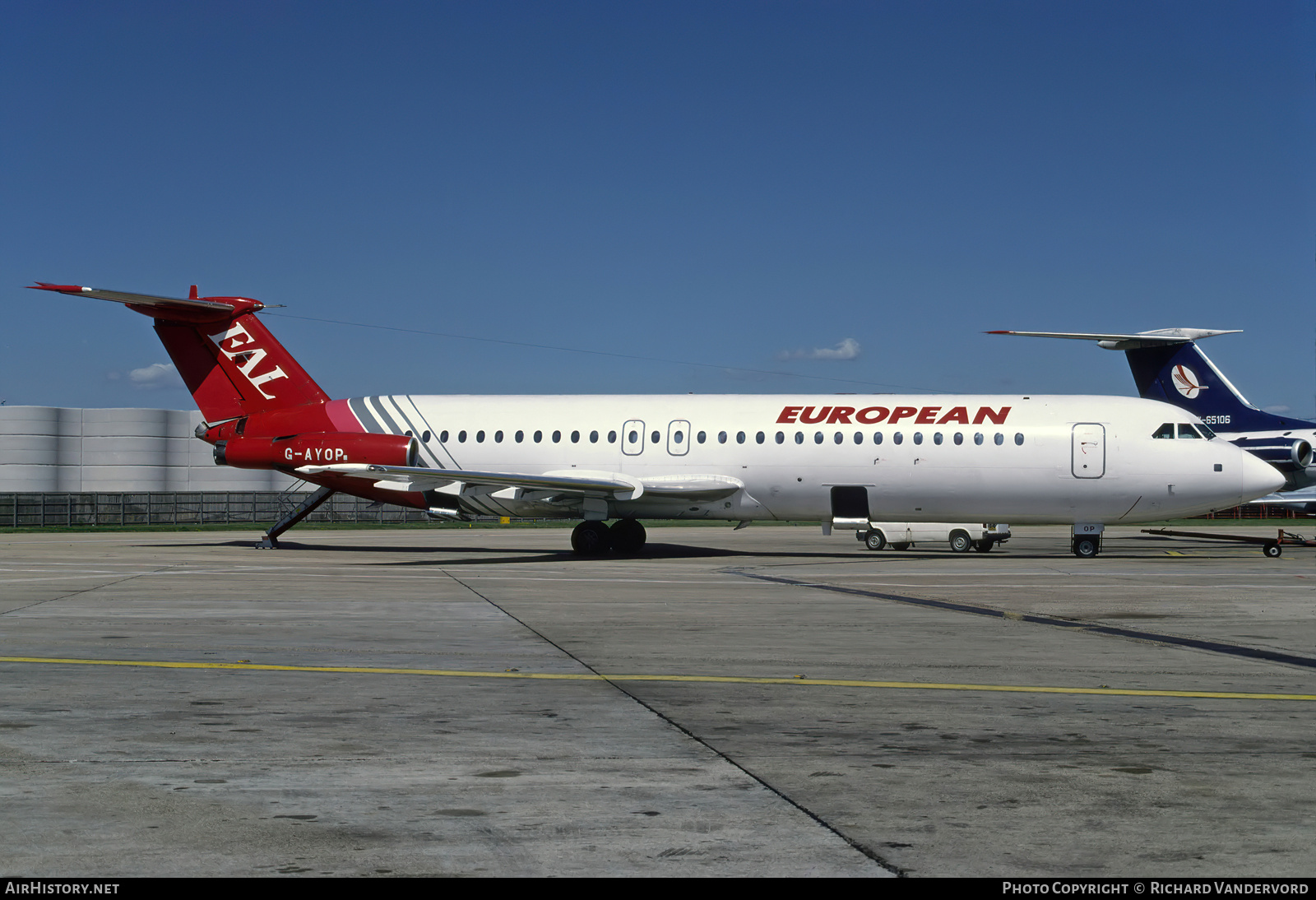 Aircraft Photo of G-AYOP | BAC 111-530FX One-Eleven | European Aircharter - EAL/EAC | AirHistory.net #847970
