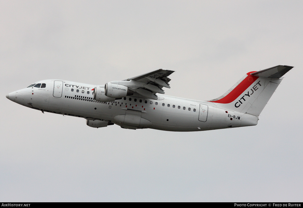 Aircraft Photo of EI-RJW | British Aerospace Avro 146-RJ85 | CityJet | AirHistory.net #847976