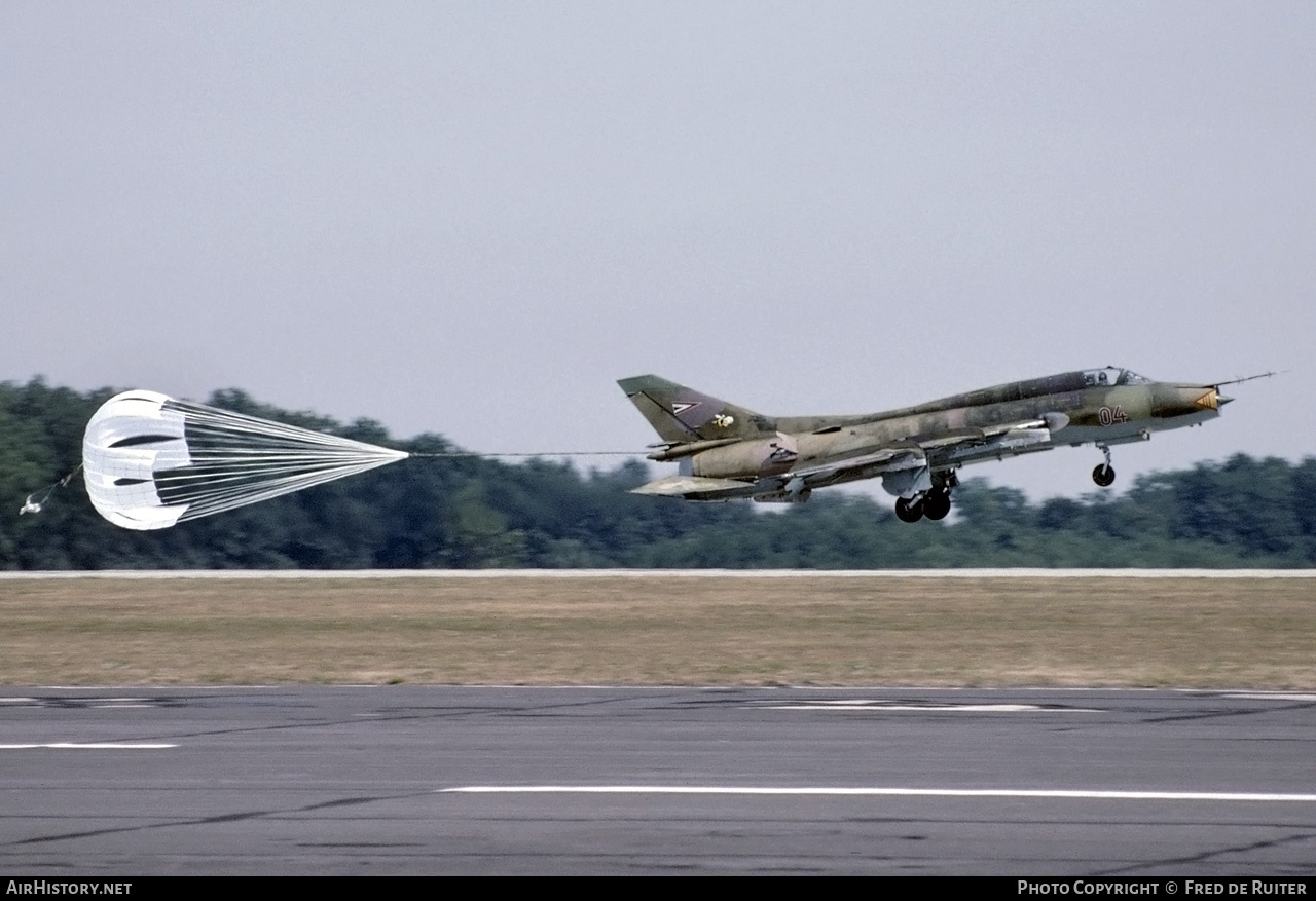 Aircraft Photo of 04 | Sukhoi Su-22M3 | Hungary - Air Force | AirHistory.net #847980