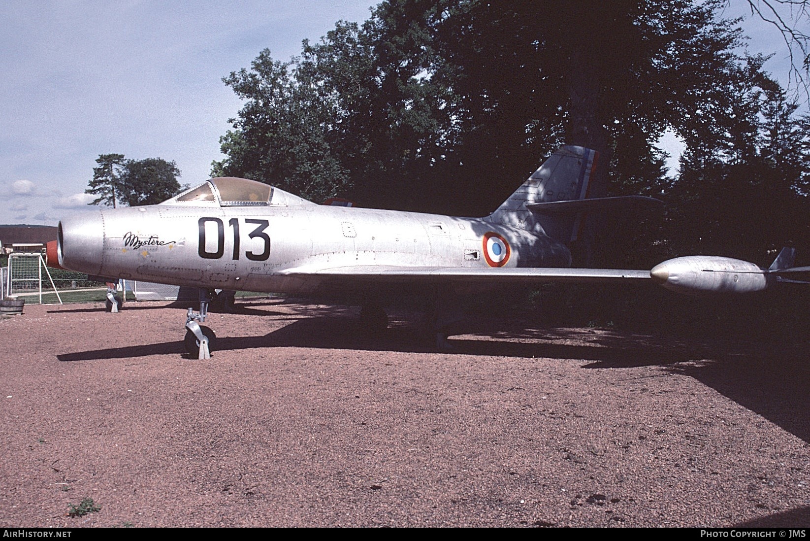 Aircraft Photo of 013 | Dassault MD-452 Mystere IIC | France - Air Force | AirHistory.net #847983