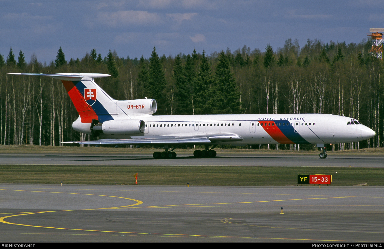 Aircraft Photo of OM-BYR | Tupolev Tu-154M | Slovakia - Government | AirHistory.net #847992