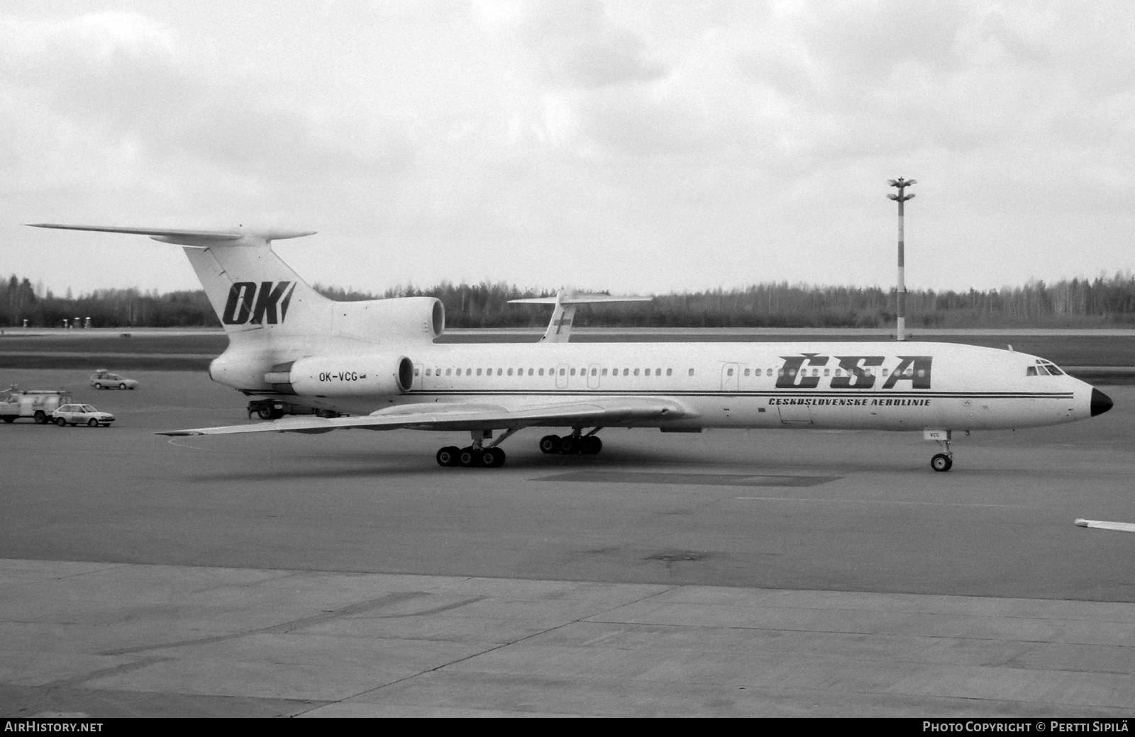 Aircraft Photo of OK-VCG | Tupolev Tu-154M | ČSA - Československé Aerolinie - Czechoslovak Airlines | AirHistory.net #848009
