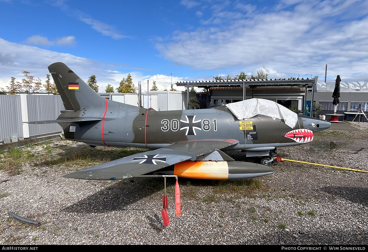 Aircraft Photo of 3081 | Fiat G-91R/3 | Germany - Air Force | AirHistory.net #848010