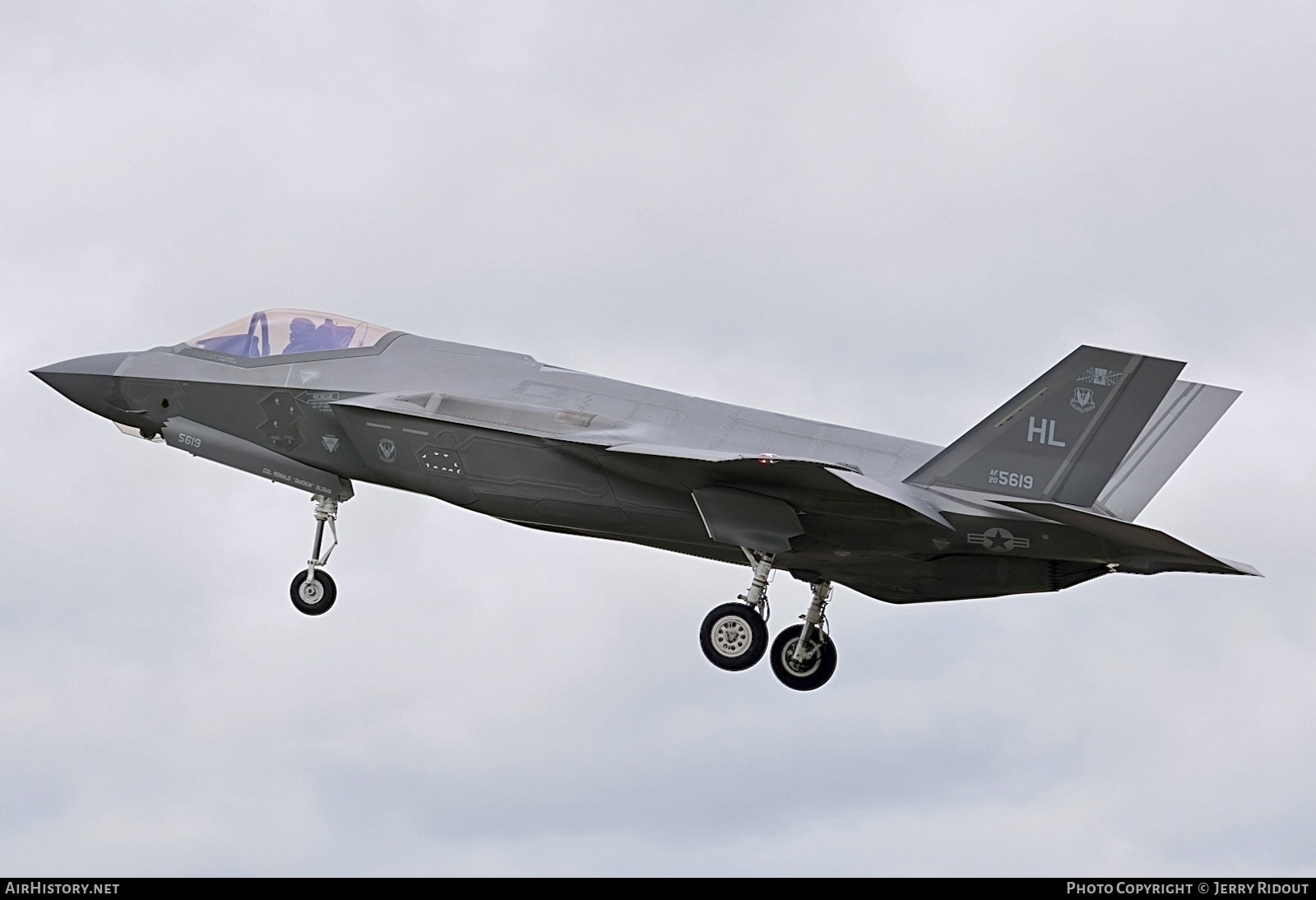 Aircraft Photo of 20-5619 / AF20-5619 | Lockheed Martin F-35A Lightning II | USA - Air Force | AirHistory.net #848028