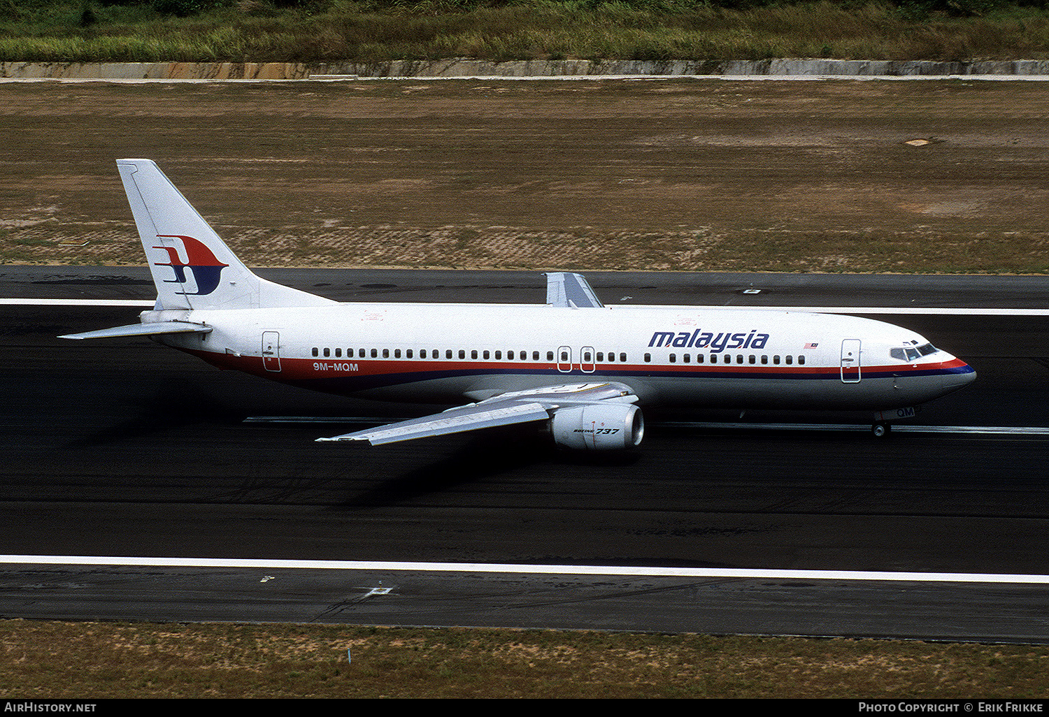 Aircraft Photo of 9M-MQM | Boeing 737-4H6 | Malaysia Airlines | AirHistory.net #848044
