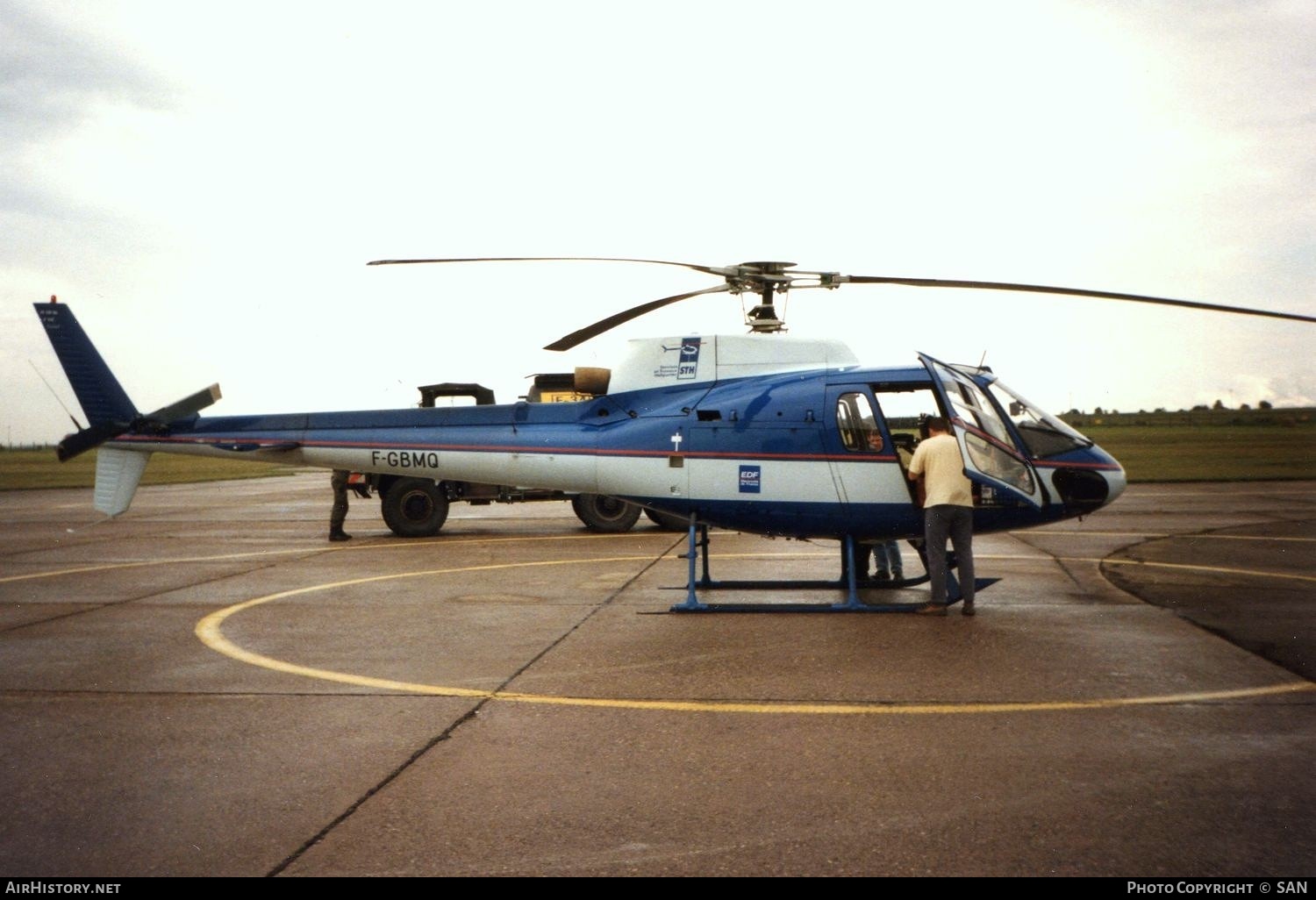 Aircraft Photo of F-GBMQ | Aerospatiale AS-350BA Ecureuil | Electricité de France | AirHistory.net #848049