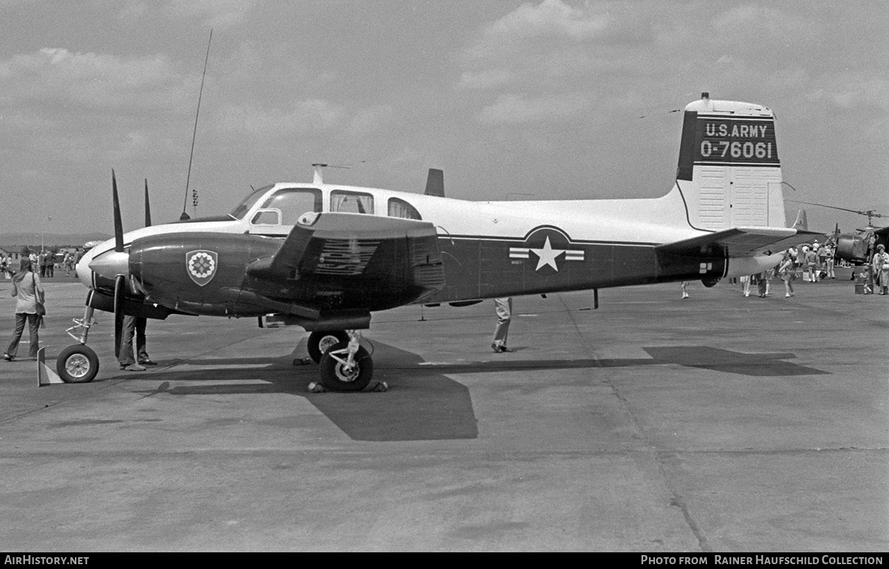 Aircraft Photo of 57-6061 / 0-76061 | Beech RU-8D Seminole (50) | USA - Army | AirHistory.net #848050