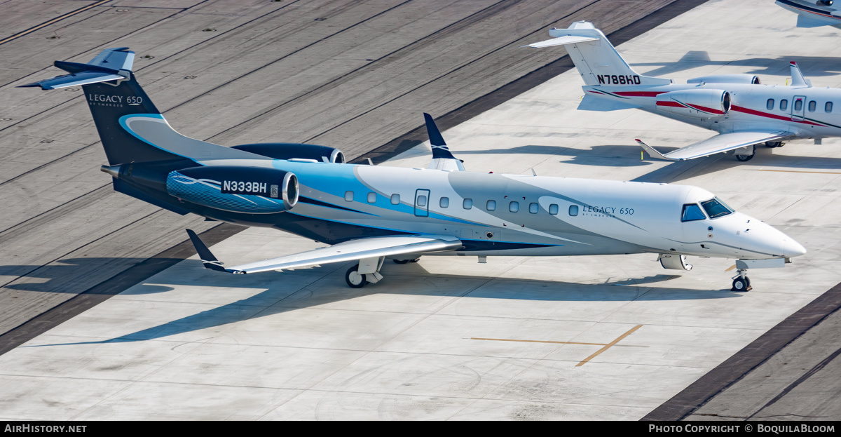 Aircraft Photo of N333BH | Embraer Legacy 650 (EMB-135BJ) | AirHistory.net #848068