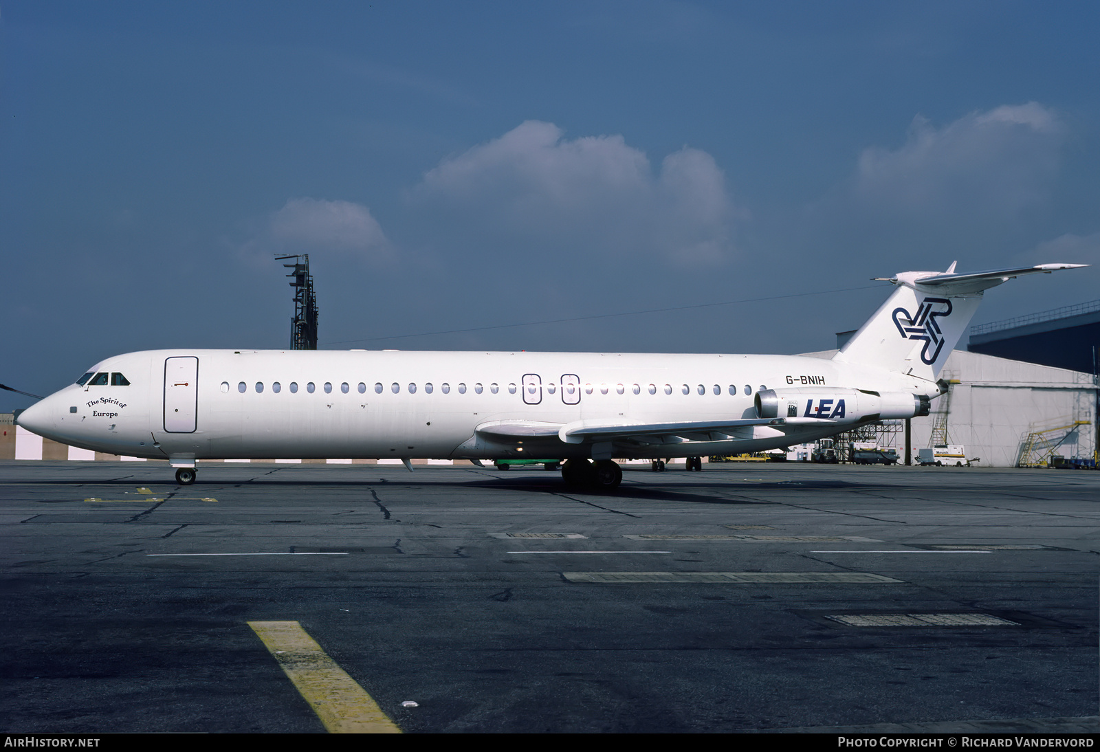Aircraft Photo of G-BNIH | British Aerospace Rombac 111-561RC One-Eleven | London European Airways - LEA | AirHistory.net #848071
