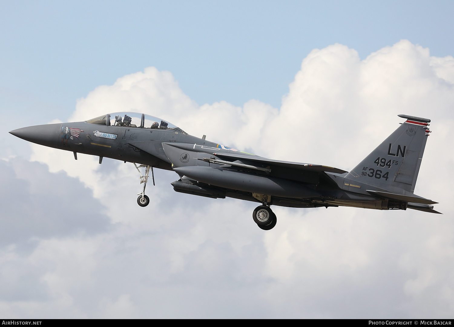 Aircraft Photo of 92-0364 | Boeing F-15E Strike Eagle | USA - Air Force | AirHistory.net #848072