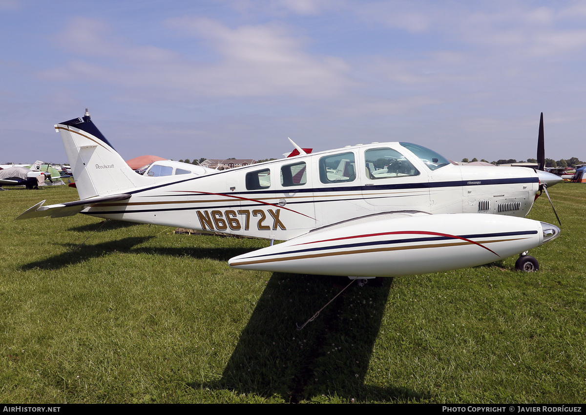 Aircraft Photo of N6672X | Beech A36TC Bonanza | AirHistory.net #848101
