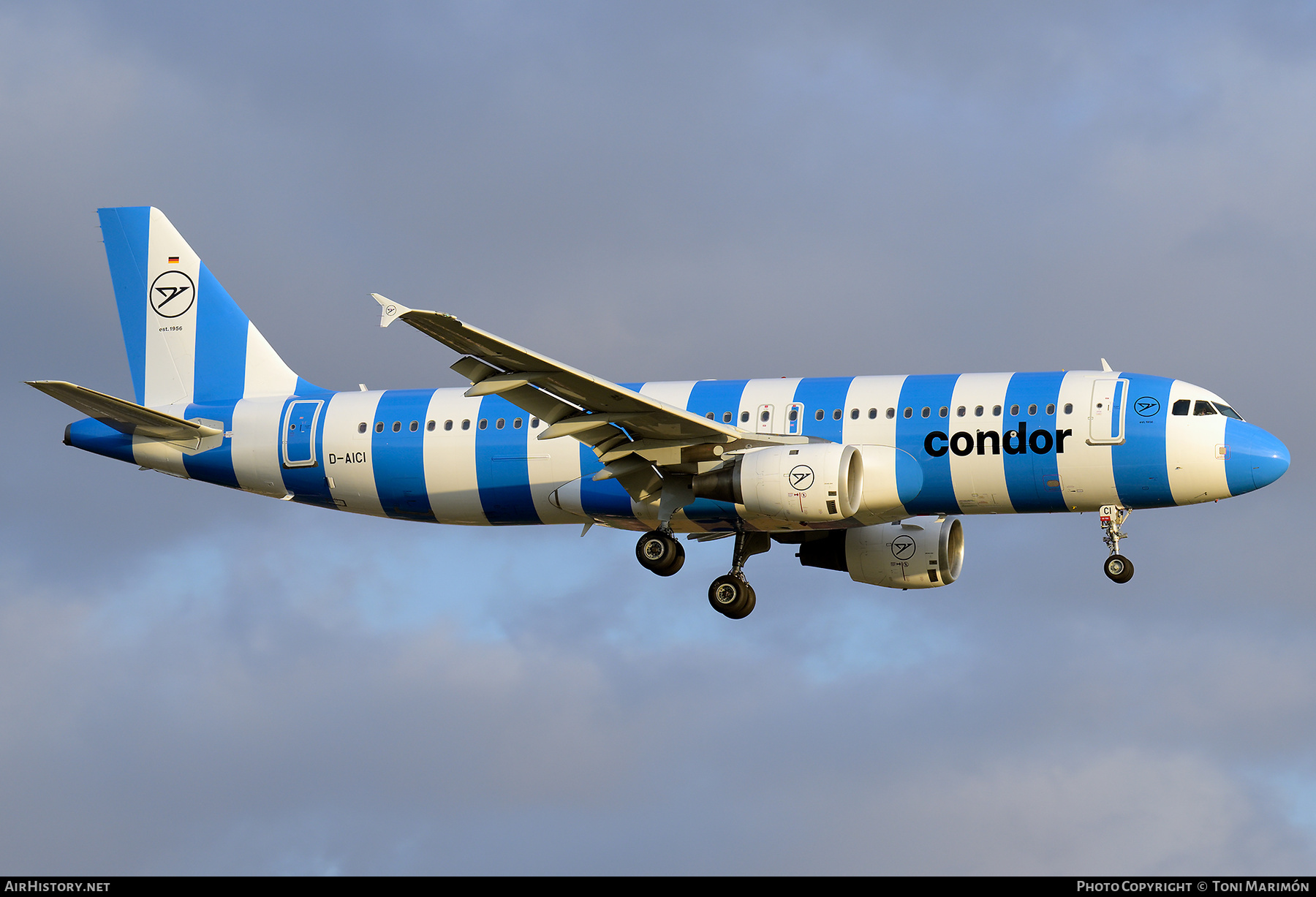 Aircraft Photo of D-AICI | Airbus A320-212 | Condor Flugdienst | AirHistory.net #848102