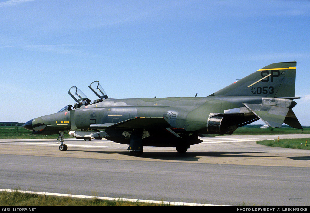 Aircraft Photo of 74-1053 / AF74-053 | McDonnell Douglas F-4E Phantom II | USA - Air Force | AirHistory.net #848104