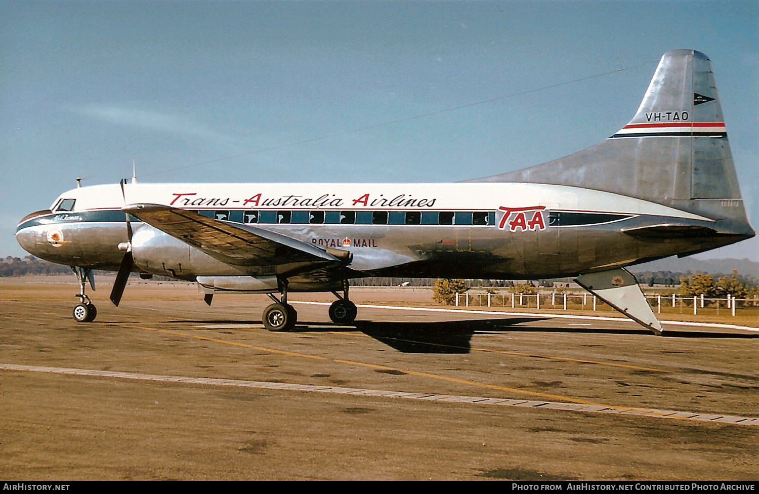 Aircraft Photo of VH-TAO | Convair 240-5 | Trans-Australia Airlines - TAA | AirHistory.net #848112