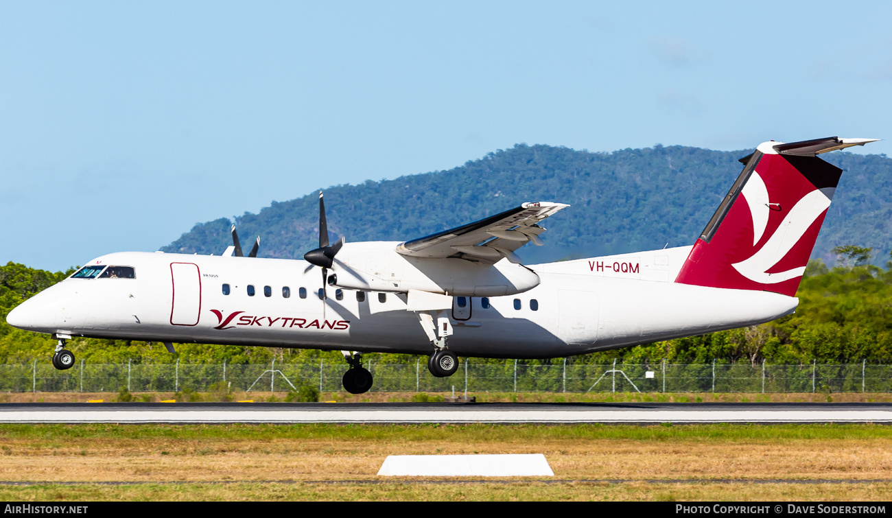 Aircraft Photo of VH-QQM | De Havilland Canada DHC-8-311A Dash 8 | Skytrans Airlines | AirHistory.net #848128
