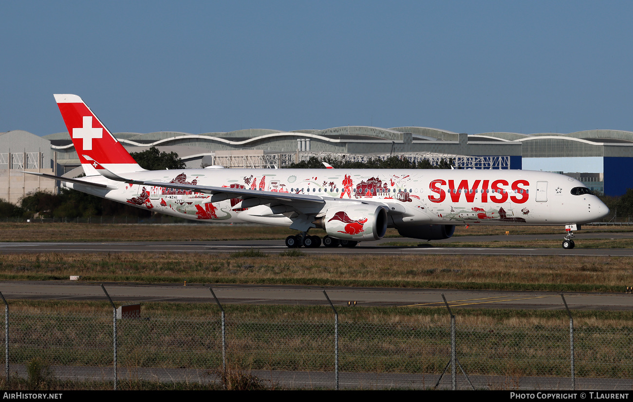Aircraft Photo of F-WZHI | Airbus A350-941 | Swiss International Air Lines | AirHistory.net #848142