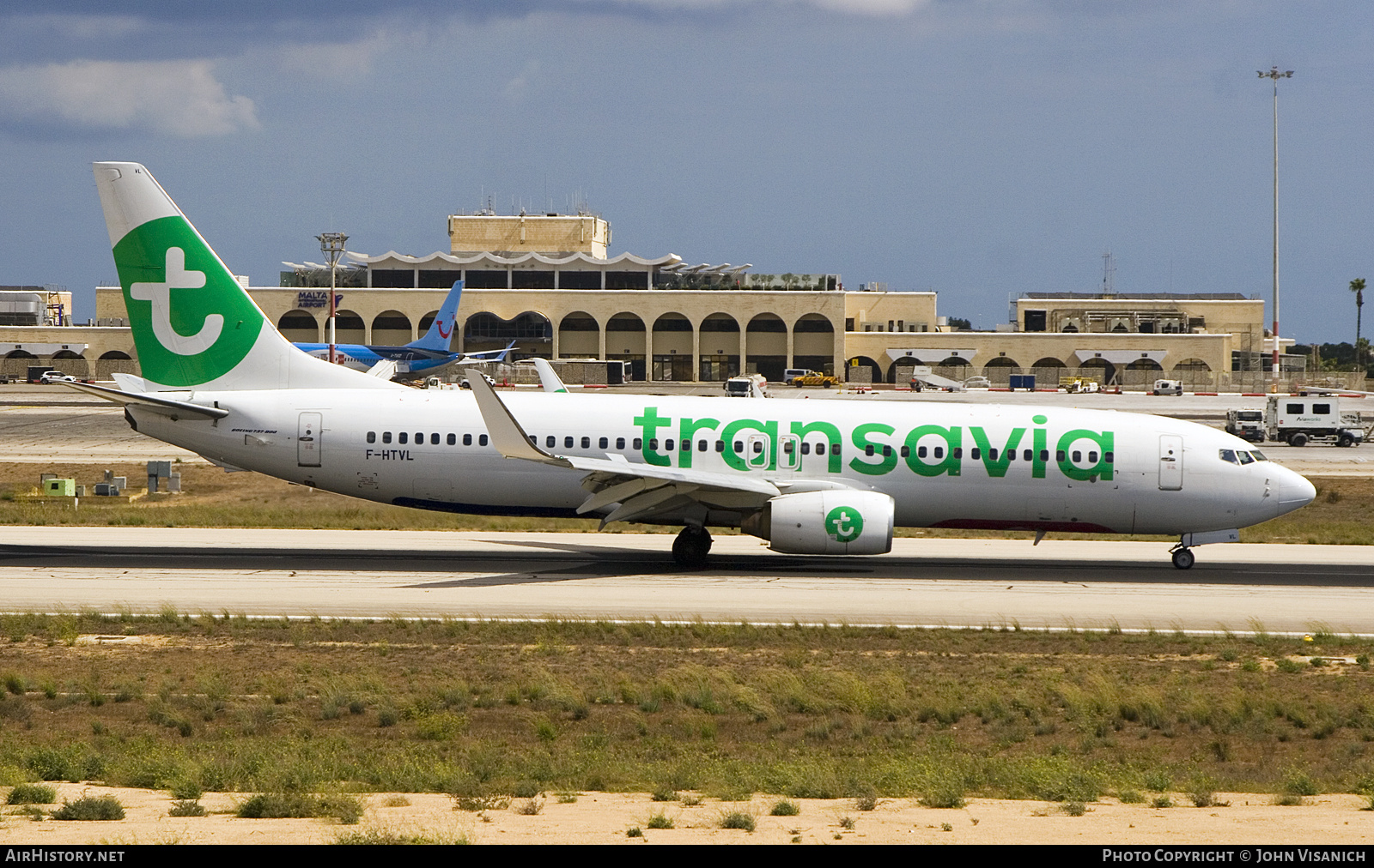 Aircraft Photo of F-HTVL | Boeing 737-84P | Transavia | AirHistory.net #848147