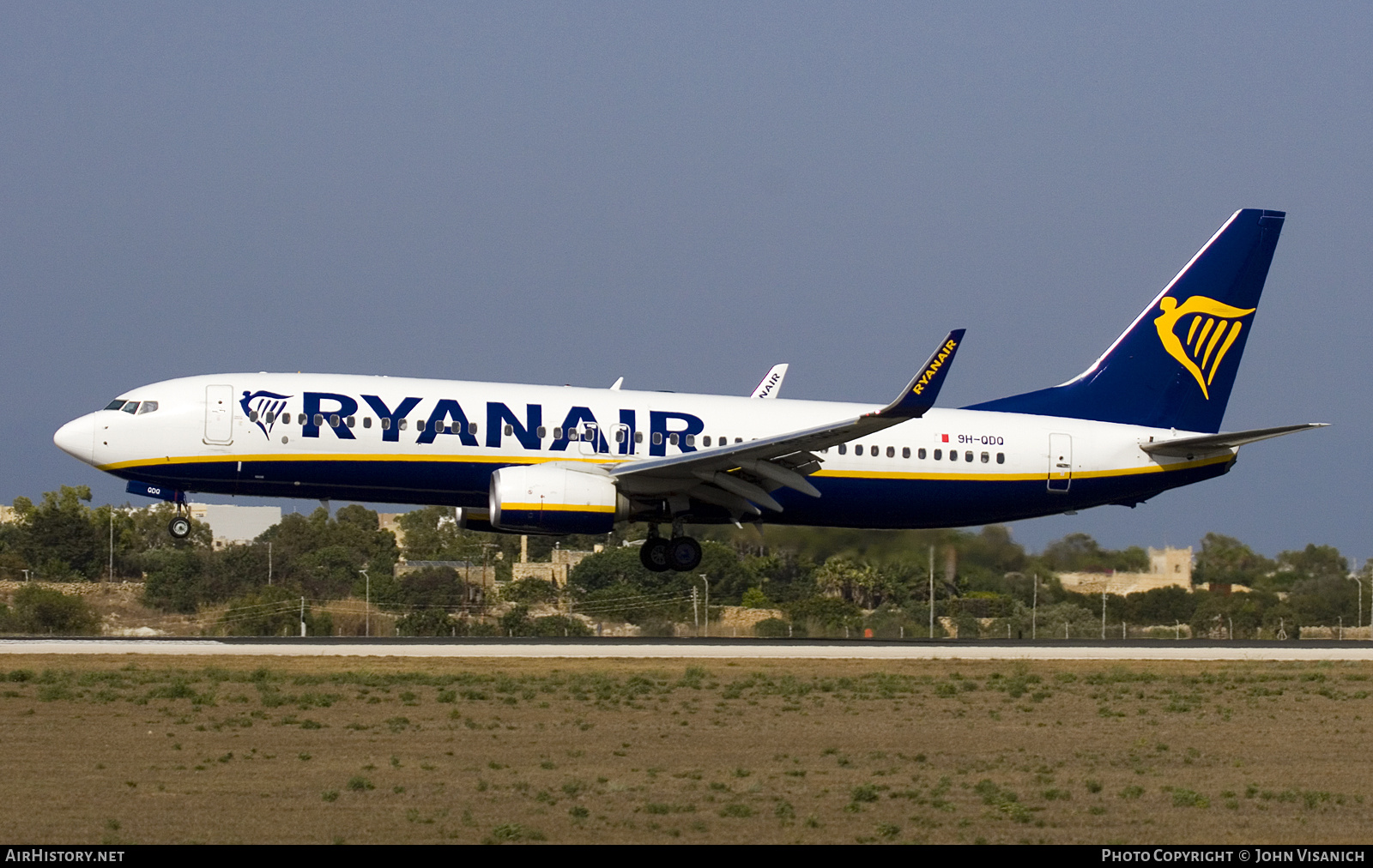 Aircraft Photo of 9H-QDQ | Boeing 737-8AS | Ryanair | AirHistory.net #848148