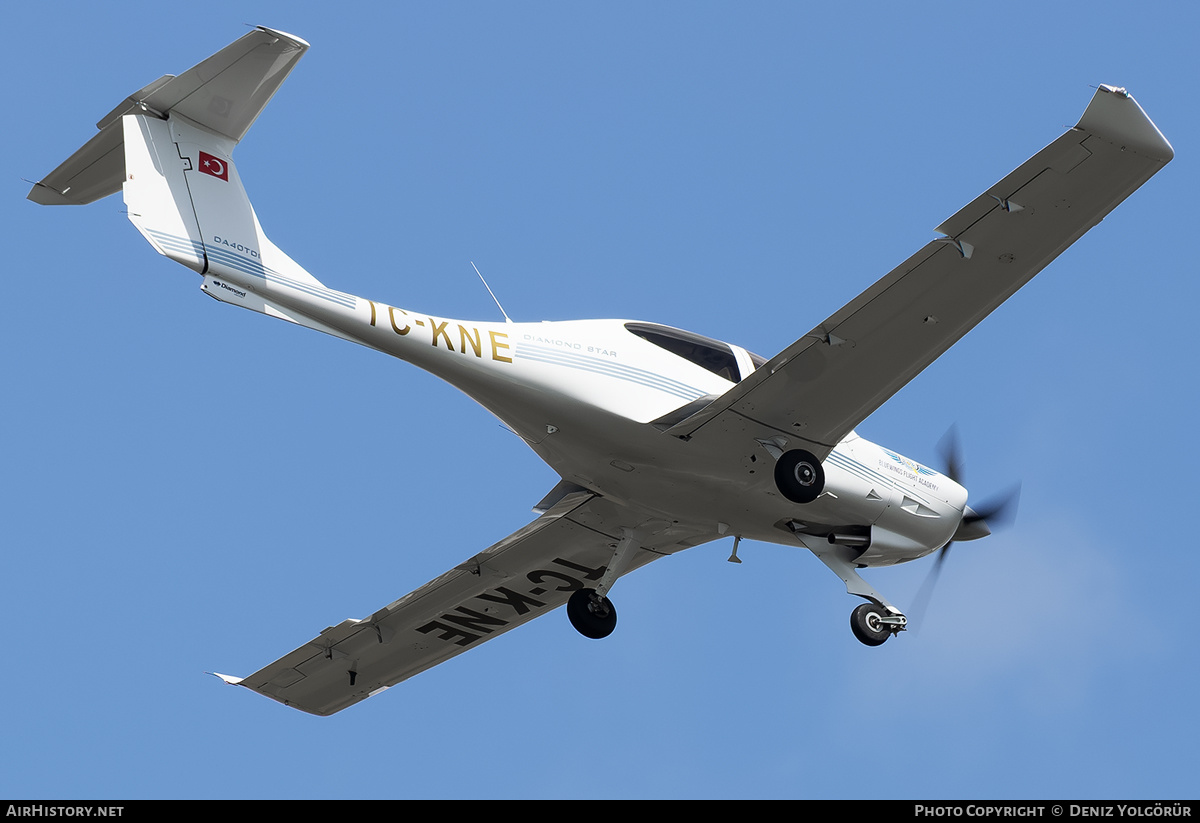 Aircraft Photo of TC-KNE | Diamond DA40D Diamond Star TDI | Bluewings Flight Academy | AirHistory.net #848150
