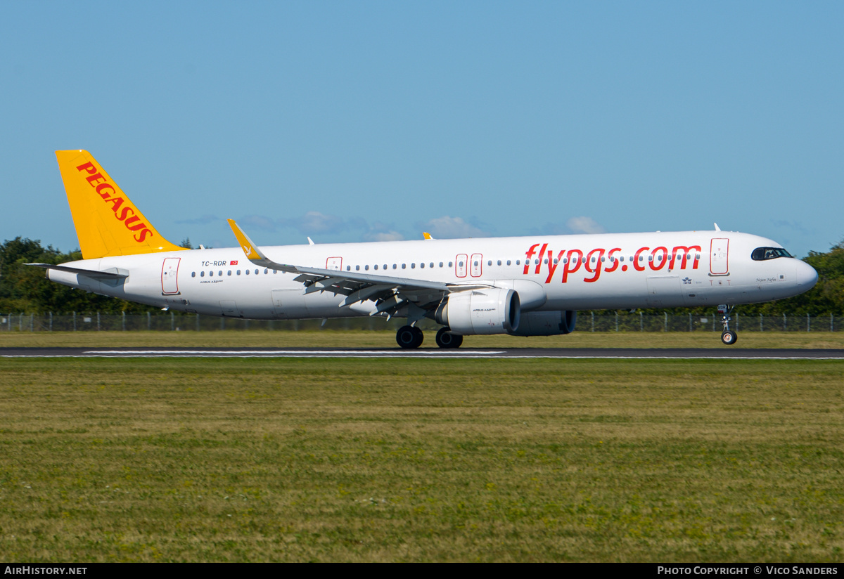Aircraft Photo of TC-RDR | Airbus A321-251NX | Pegasus Airlines | AirHistory.net #848158