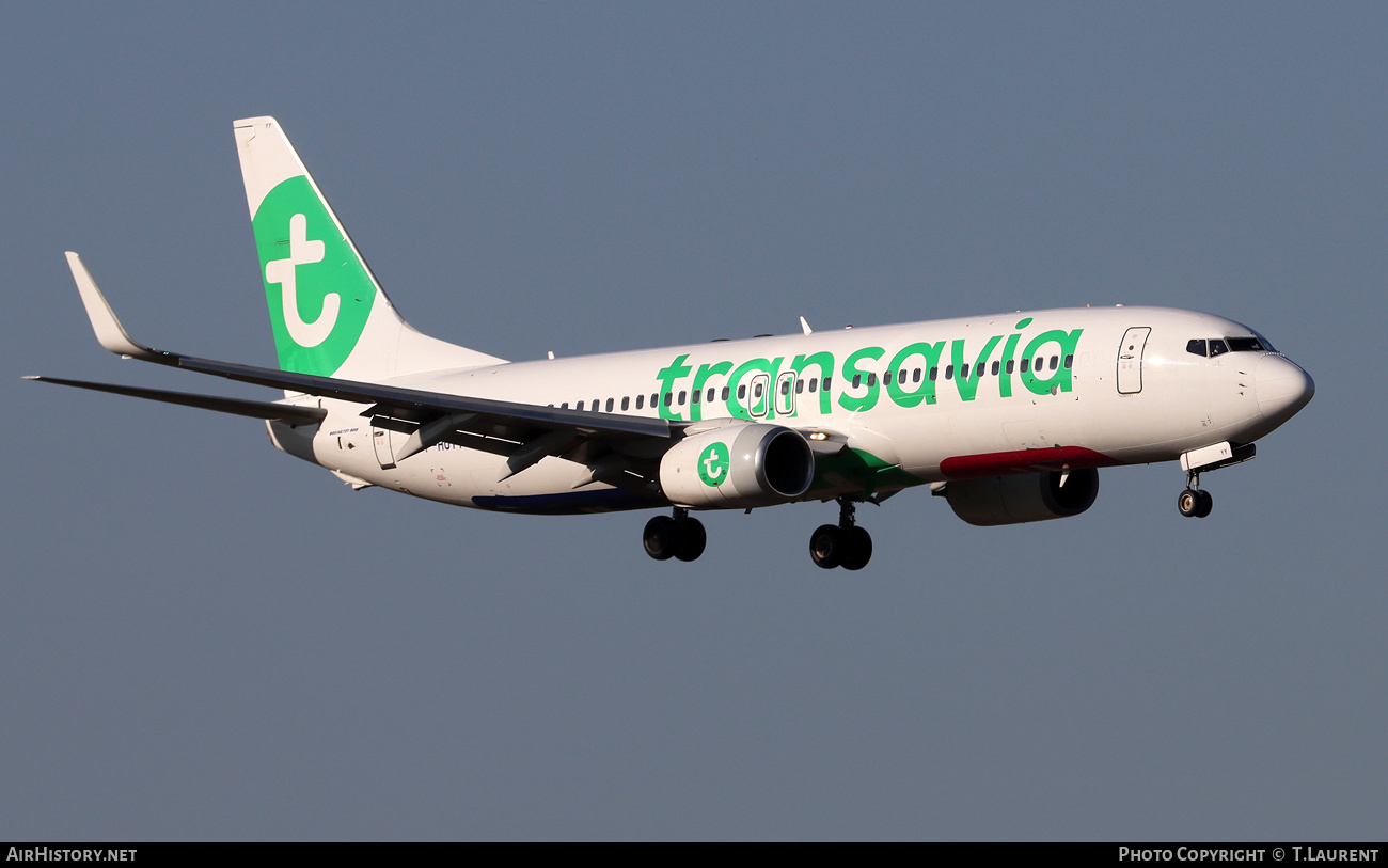 Aircraft Photo of F-HUYY | Boeing 737-8GP | Transavia | AirHistory.net #848172