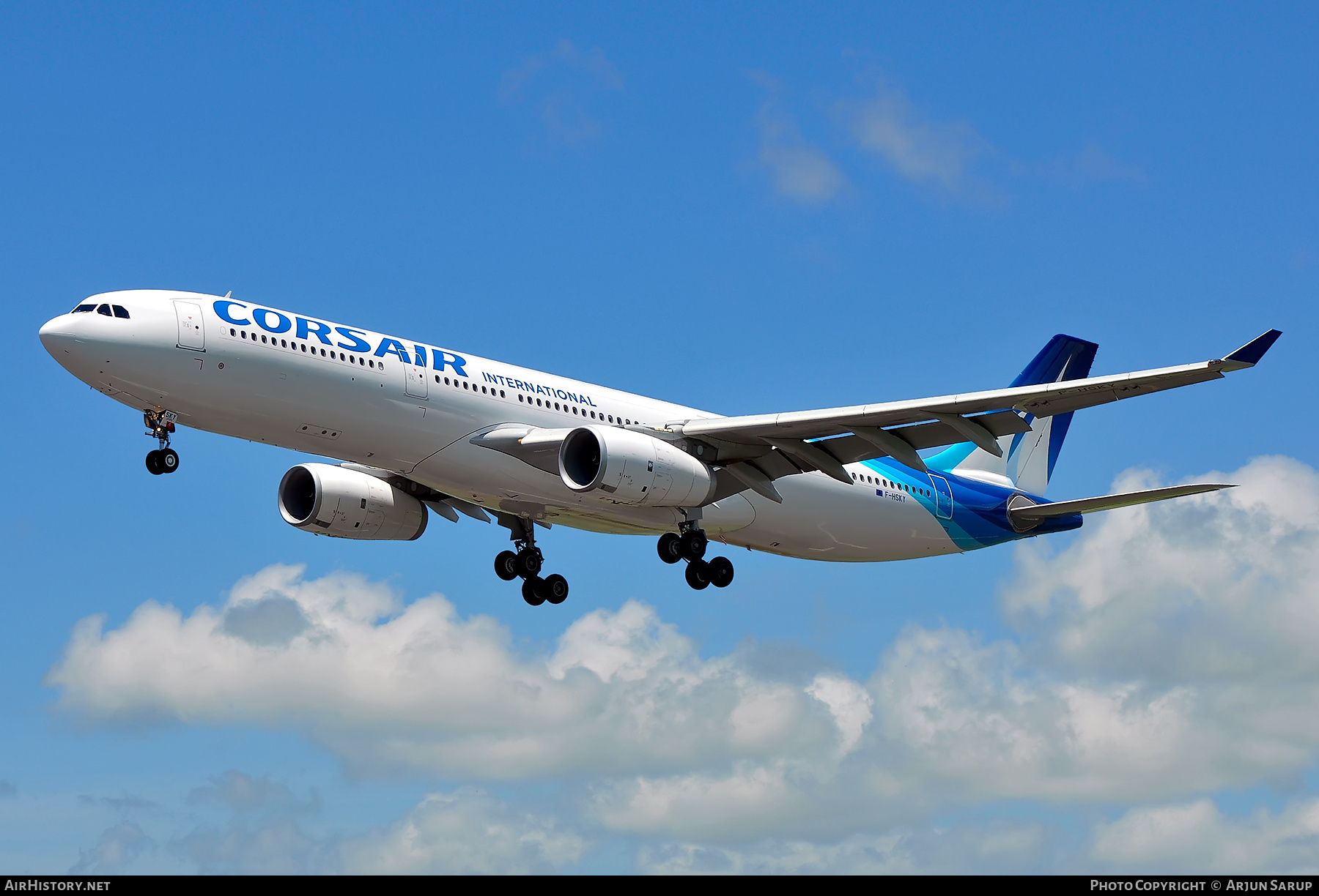 Aircraft Photo of F-HSKY | Airbus A330-343 | Corsair International | AirHistory.net #848189