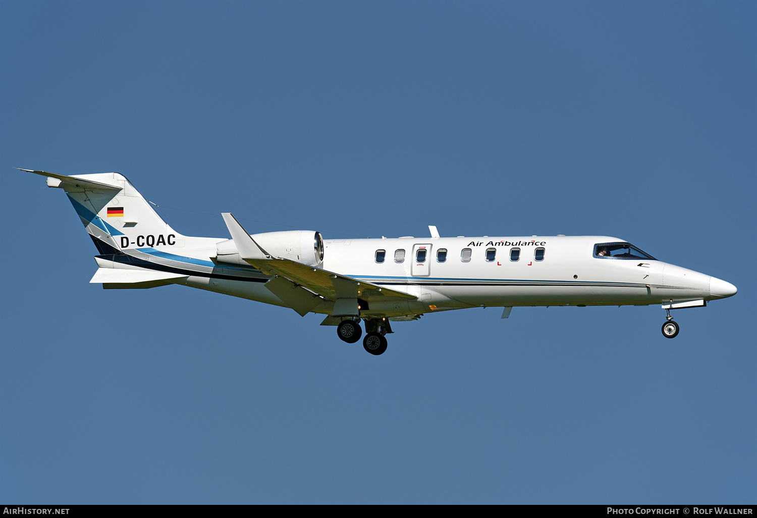 Aircraft Photo of D-CQAC | Learjet 45 | AirHistory.net #848196