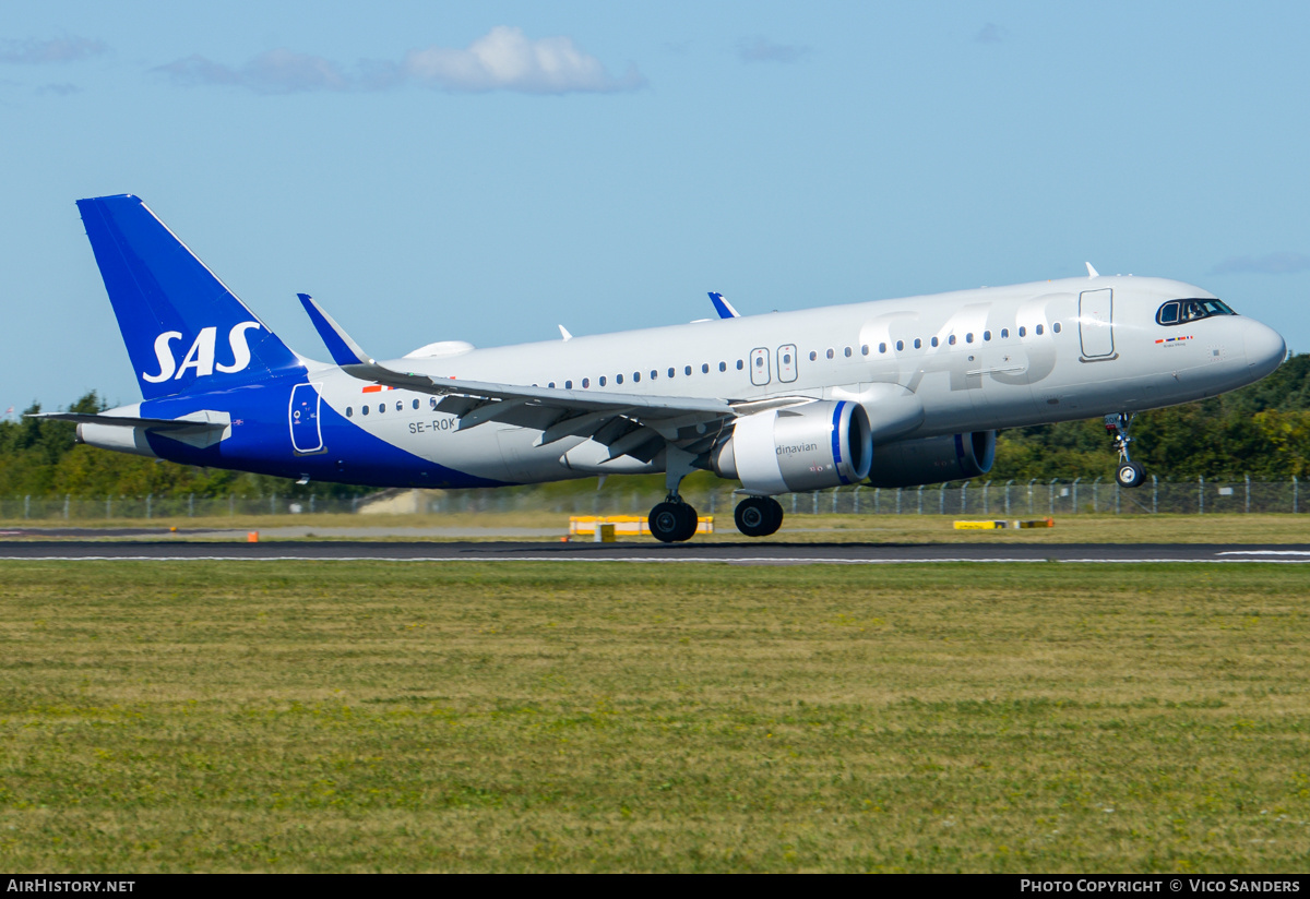 Aircraft Photo of SE-ROK | Airbus A320-251N | Scandinavian Airlines - SAS | AirHistory.net #848202